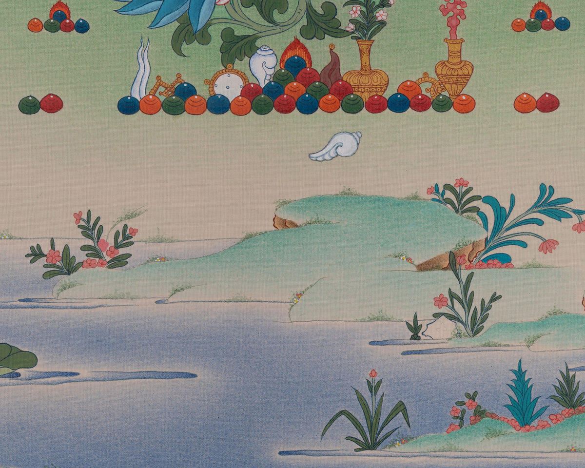 Green Tara Bodhisattva of Action | Compassion And Protection Deity