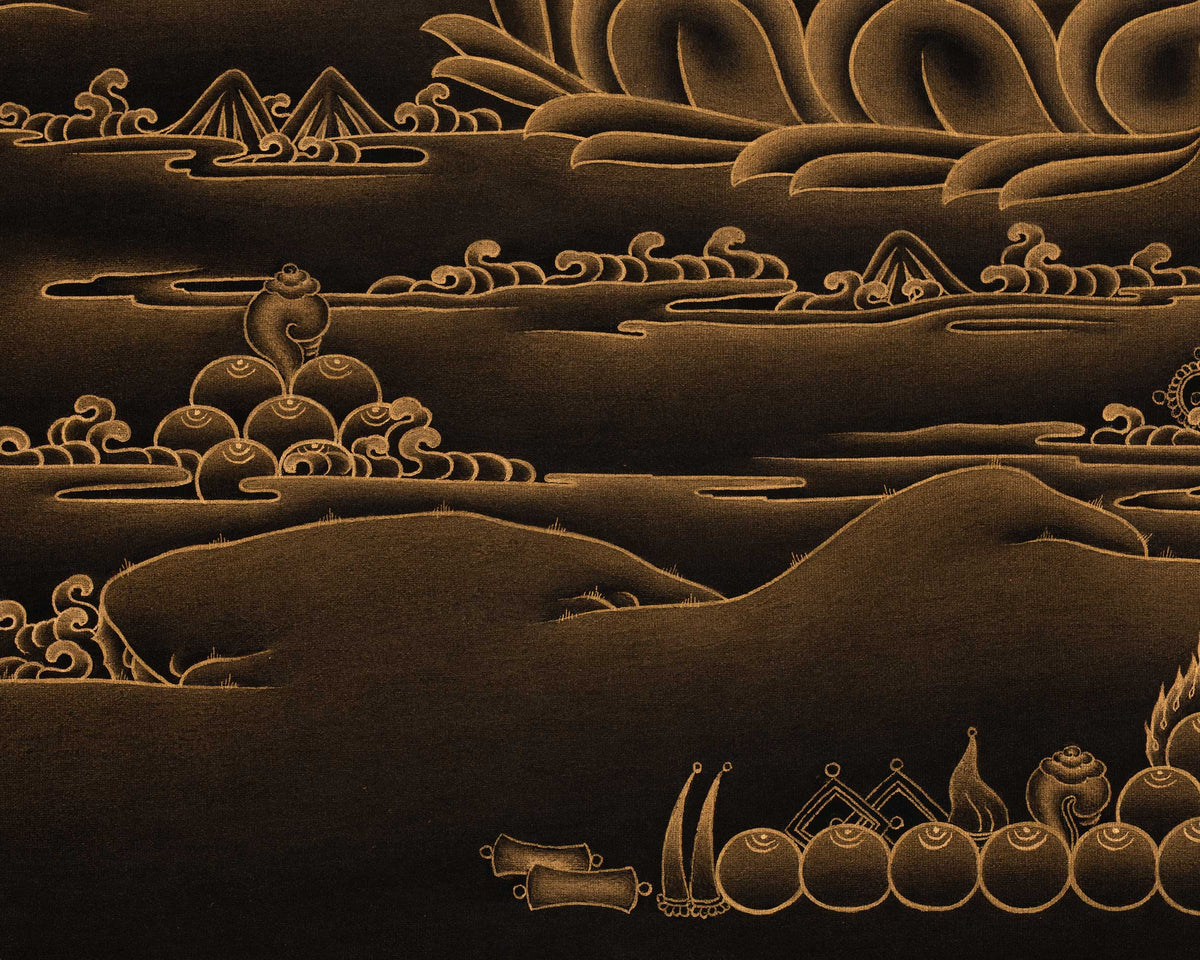 Vajrasattva Sacred Buddhist Art | Dorje Sempa | Primordial Buddha