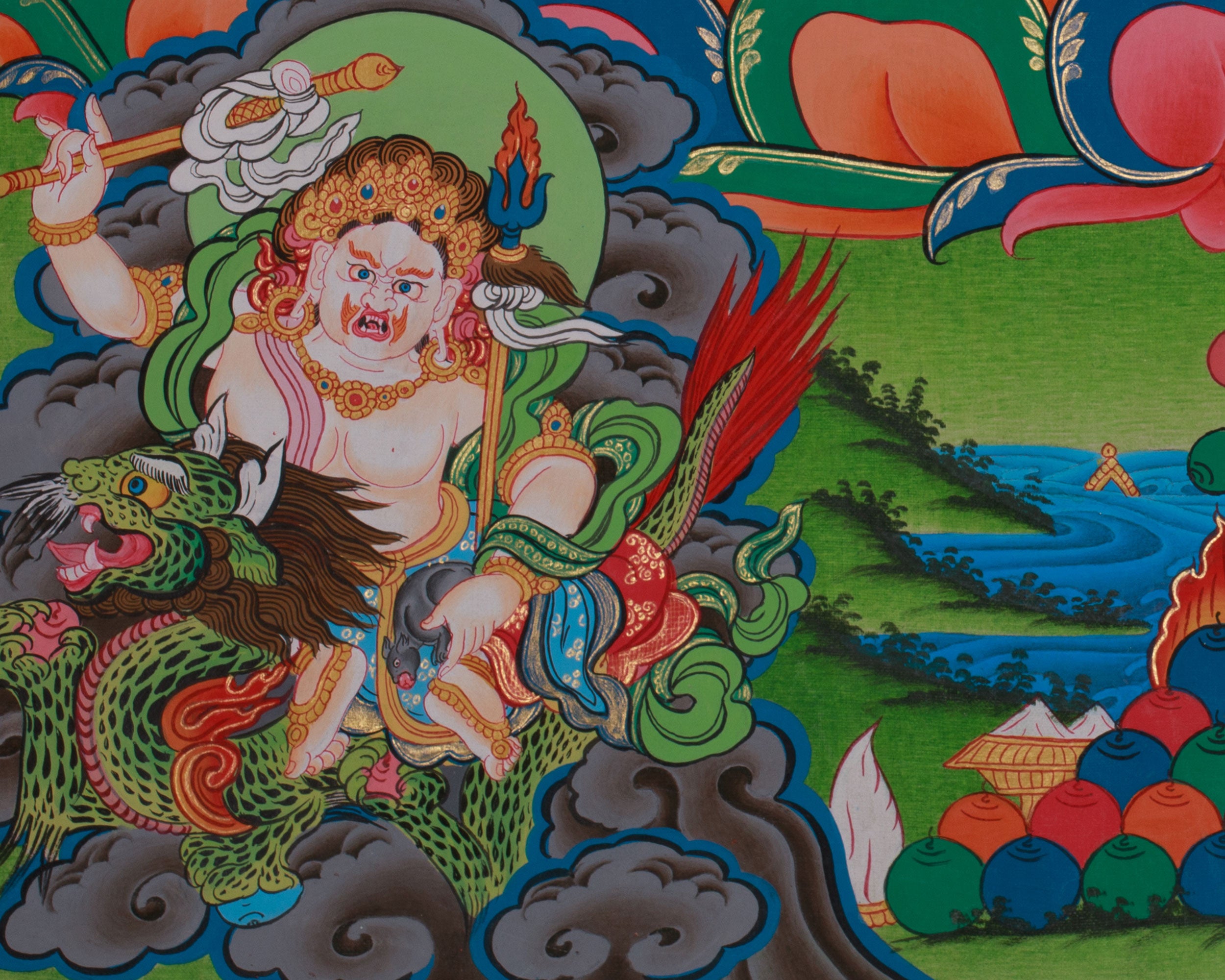Namtoshe Tibetan Thangka | A Stunning Fusion of Art and Spirituality