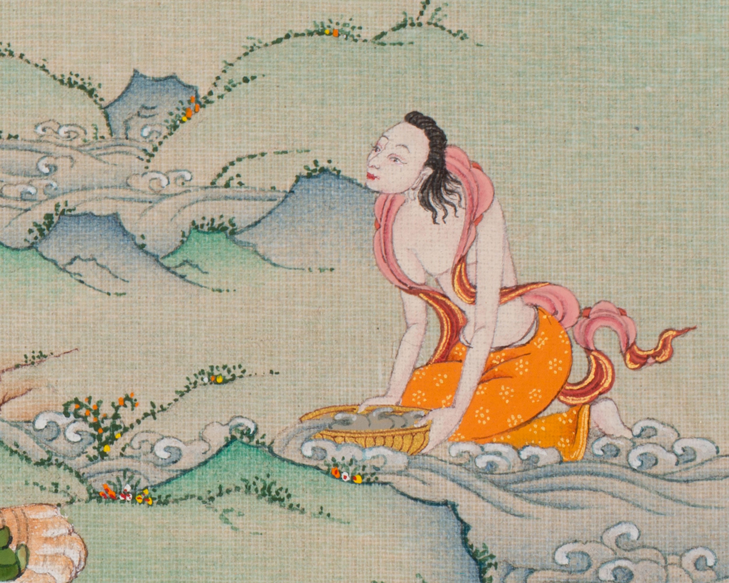 Tilopa Giclée Canvas Print | Master of the Kagyu Lineage