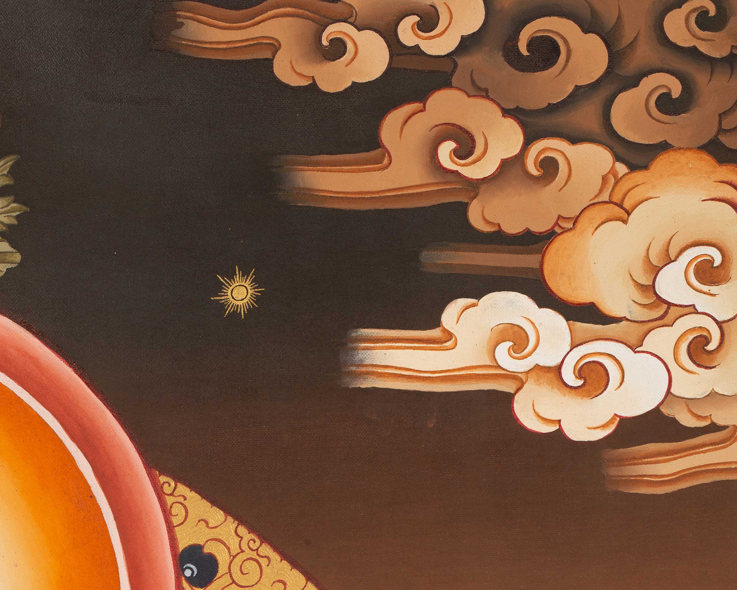 Female Bodhisattva Art | White Tara Thangka | Religious Wall Decors