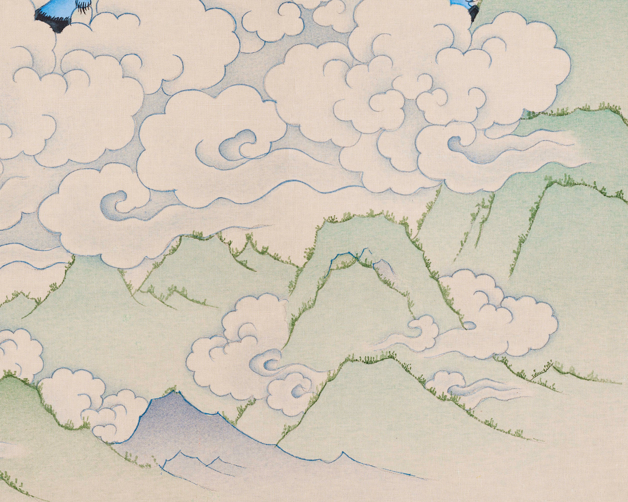 Dakini Achi Chokyi Drolma Thangka | The Founder of Drikung Kagyu