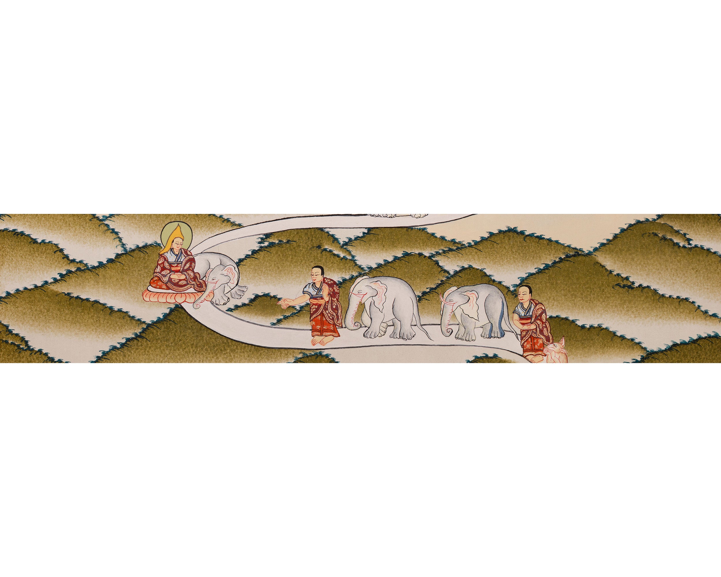 Samatha Meditation Art | Journey to Inner Peace and Mindfulness