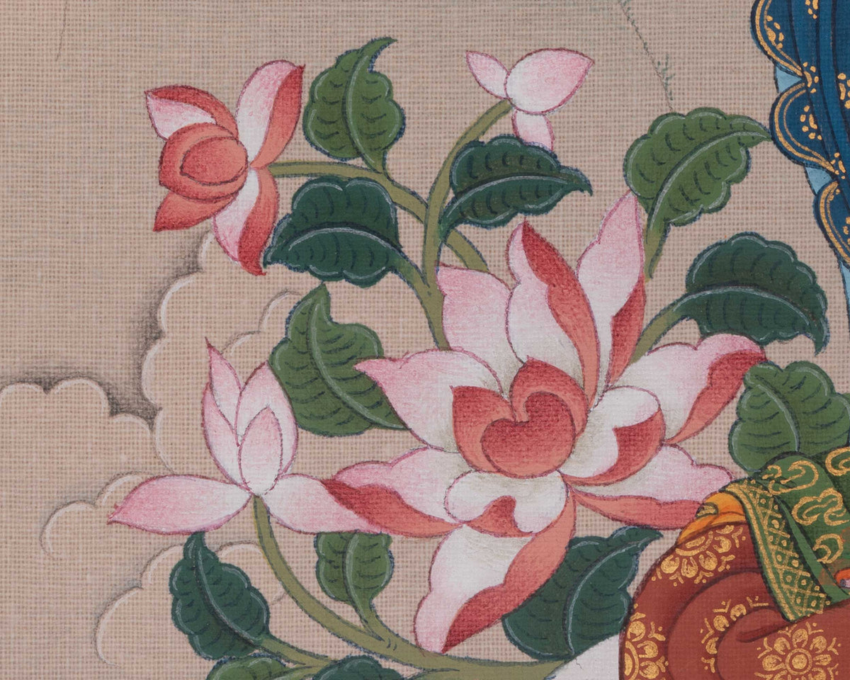 Manjushri Sacred Buddhist Art | Wisdom Deity | Vajrayana Buddhism