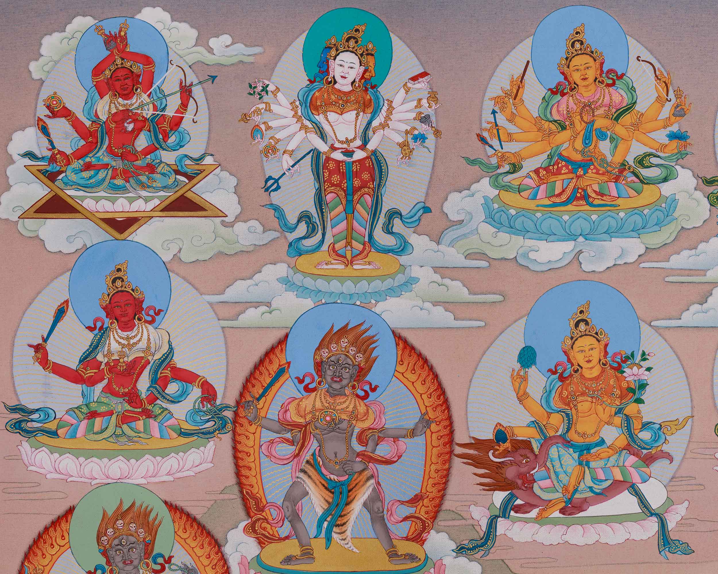 21 Tara Healing Thangka | Embodiment of Universal Compassion