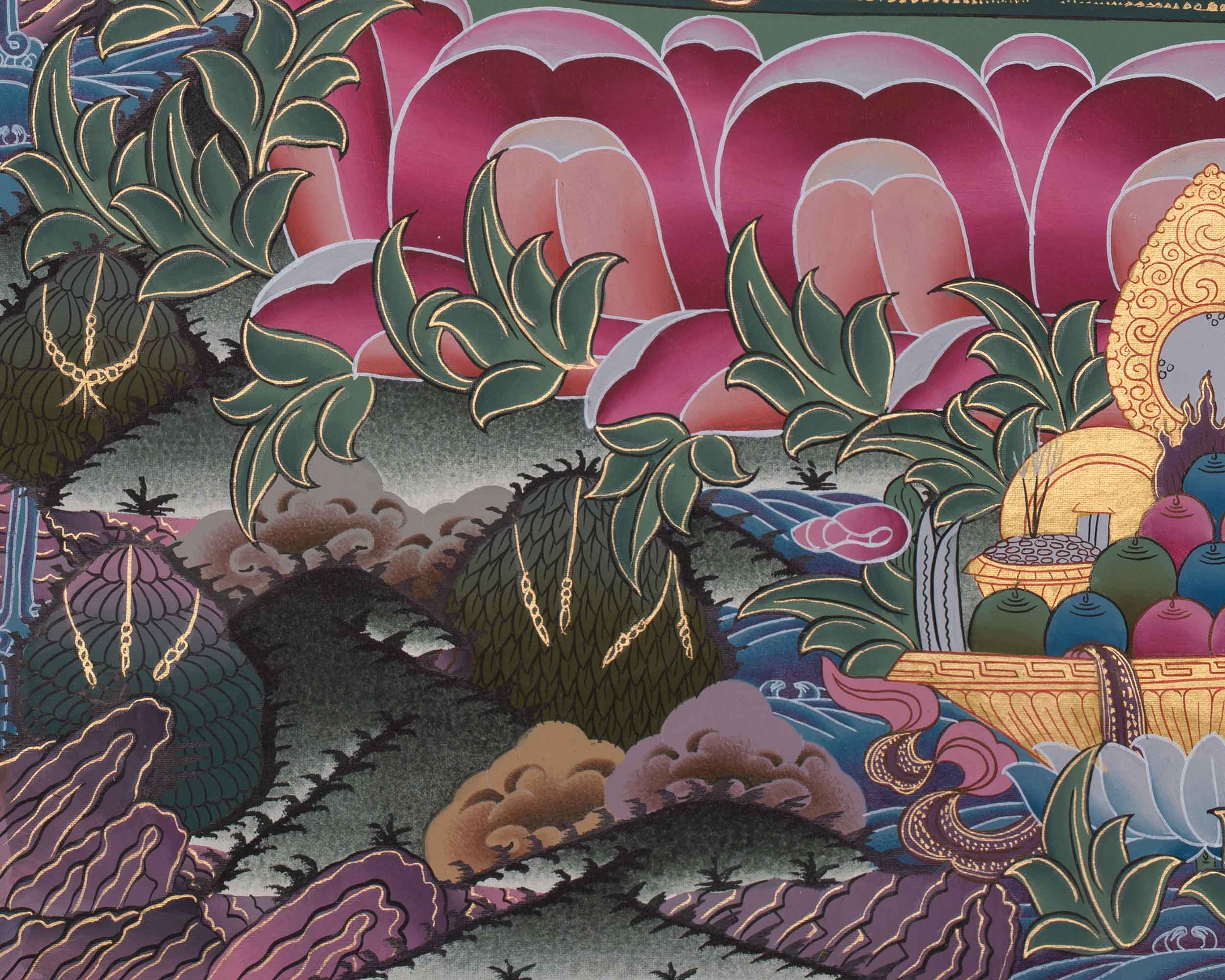 The Buddha of Purification Dorje Sempa | Vajrasattva Thangka