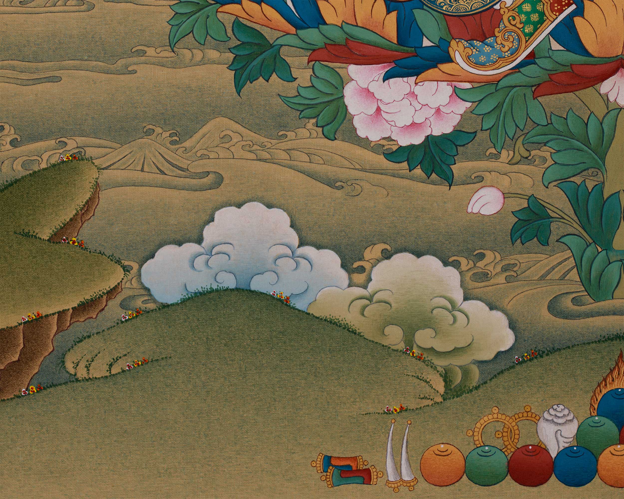 The Lotus-Born Guru Rinpoche | Tibetan Art of the Tantric Master & Spiritual Journey