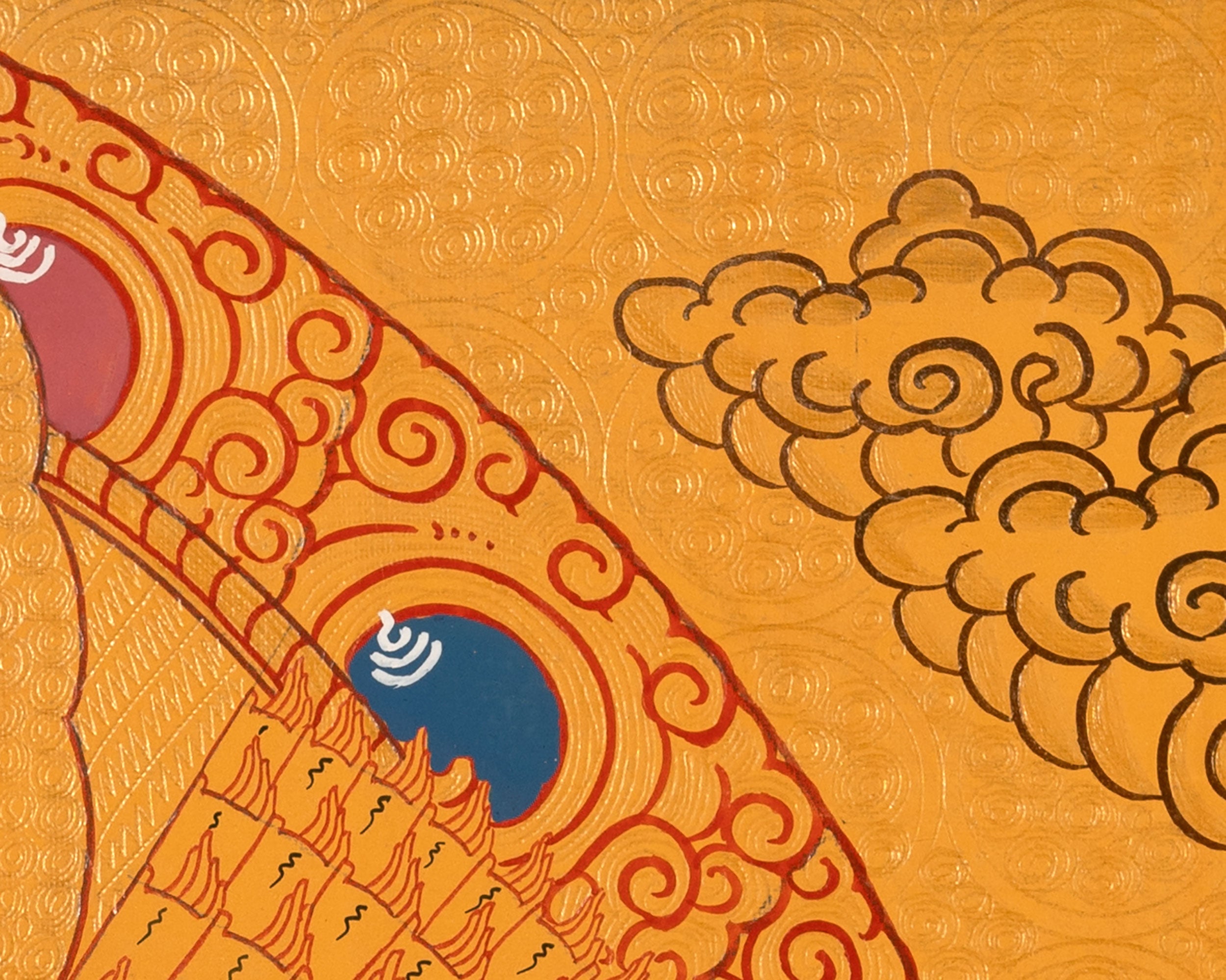 Traditional 1000-Armed Avalokiteshvara Thangka | Deity of Boundless Mercy and Enlightened Grace