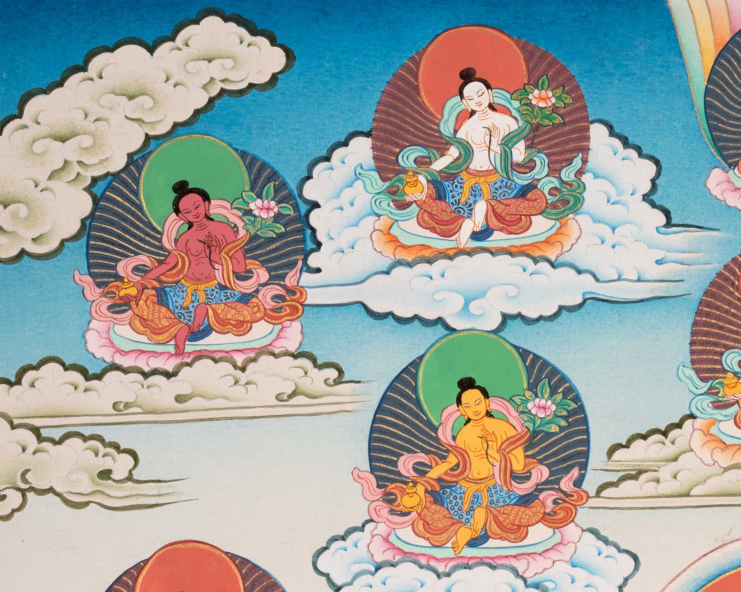21 Tara Thangka | Religious Buddhist Art | Wall Decors