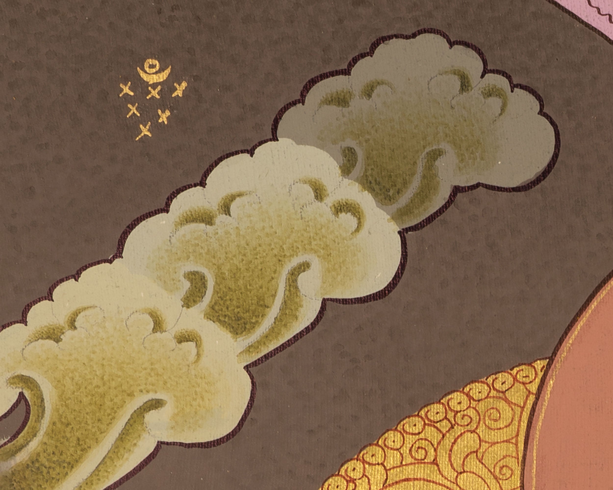 Painting Of Vajrasattva | Tibetan Buddhist Thangka