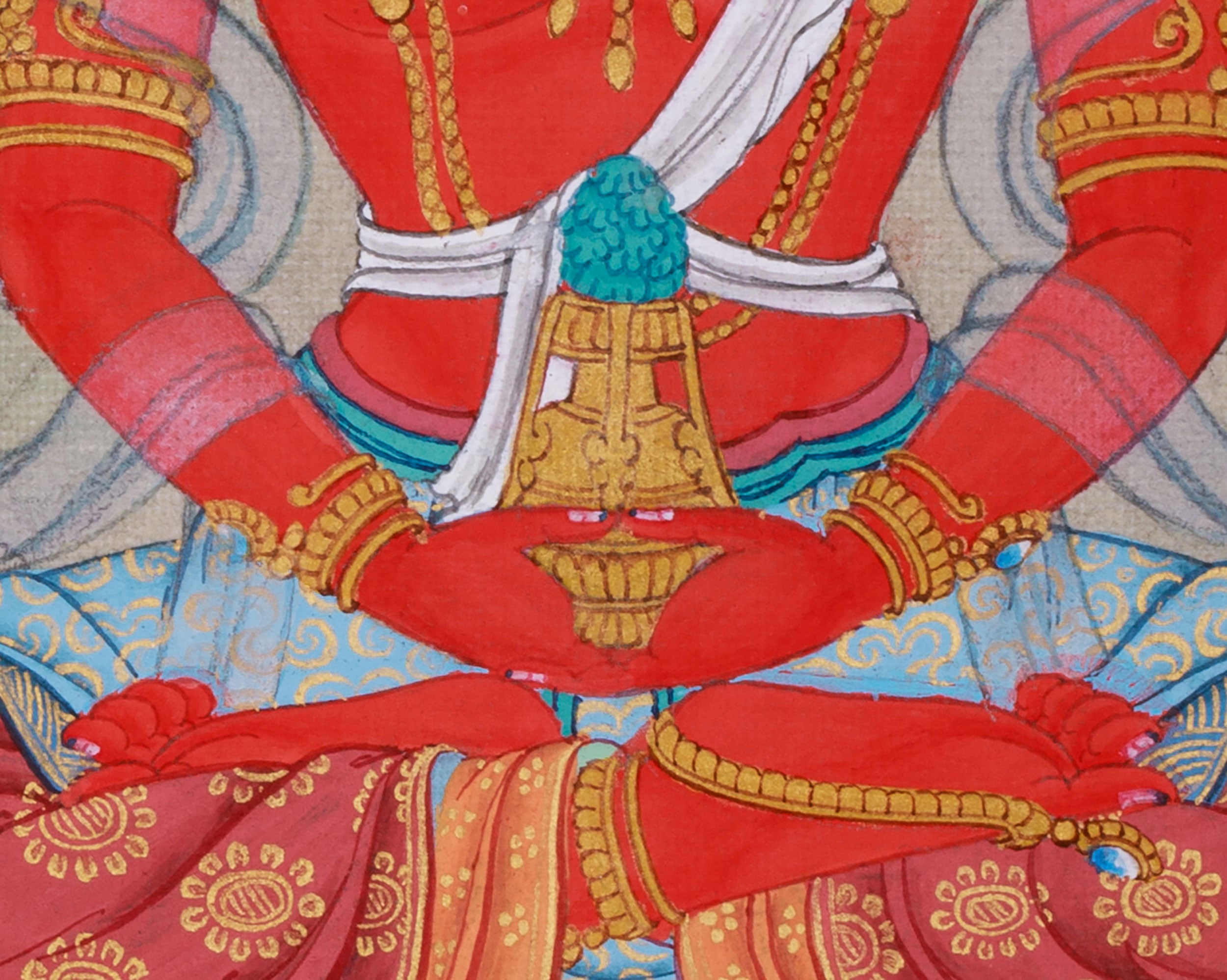 Aparmita Buddha Thangka | Longevity and Wisdom