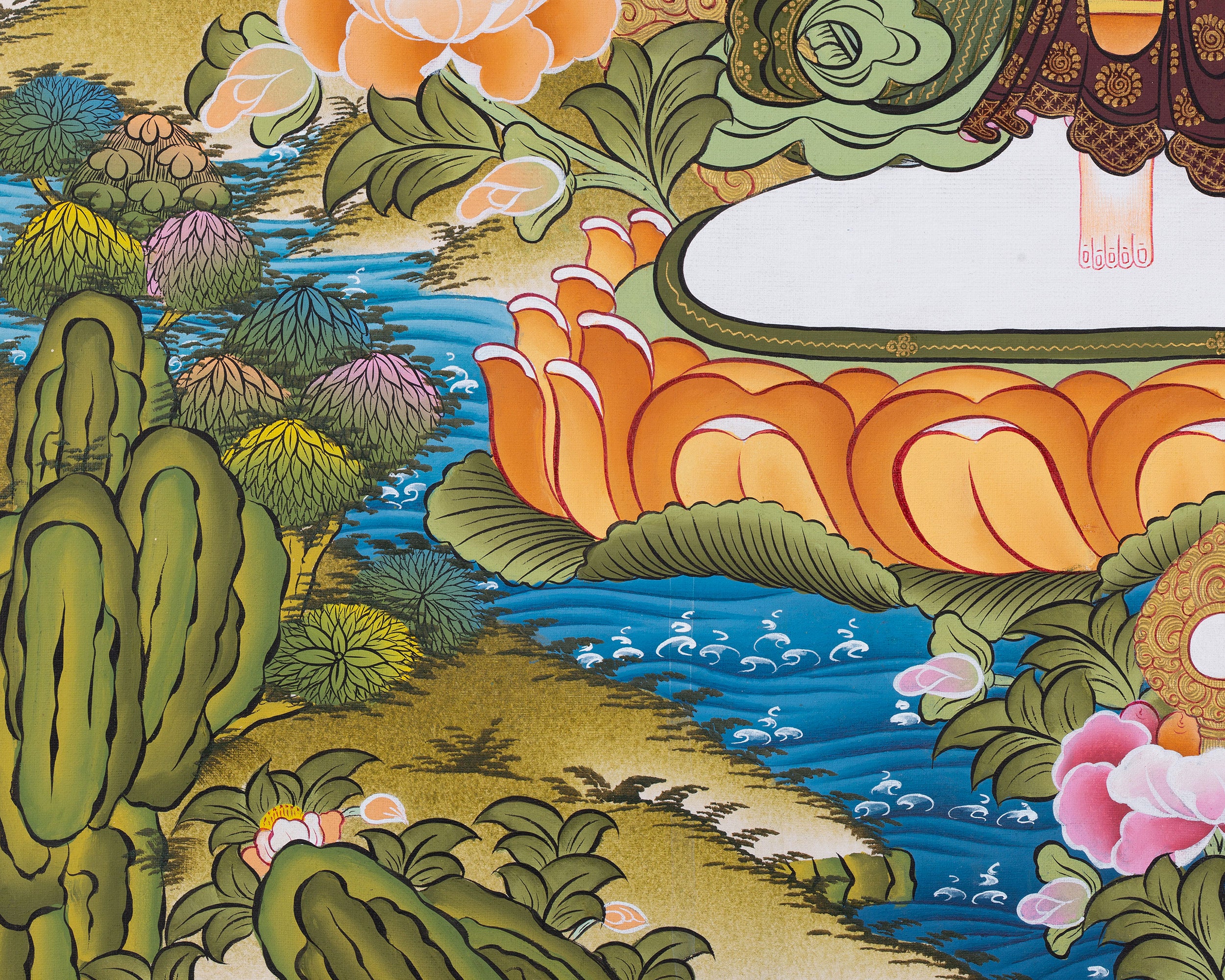 1000 Hands Bodhisattva Thangka | Divine Artwork of Infinite Compassion