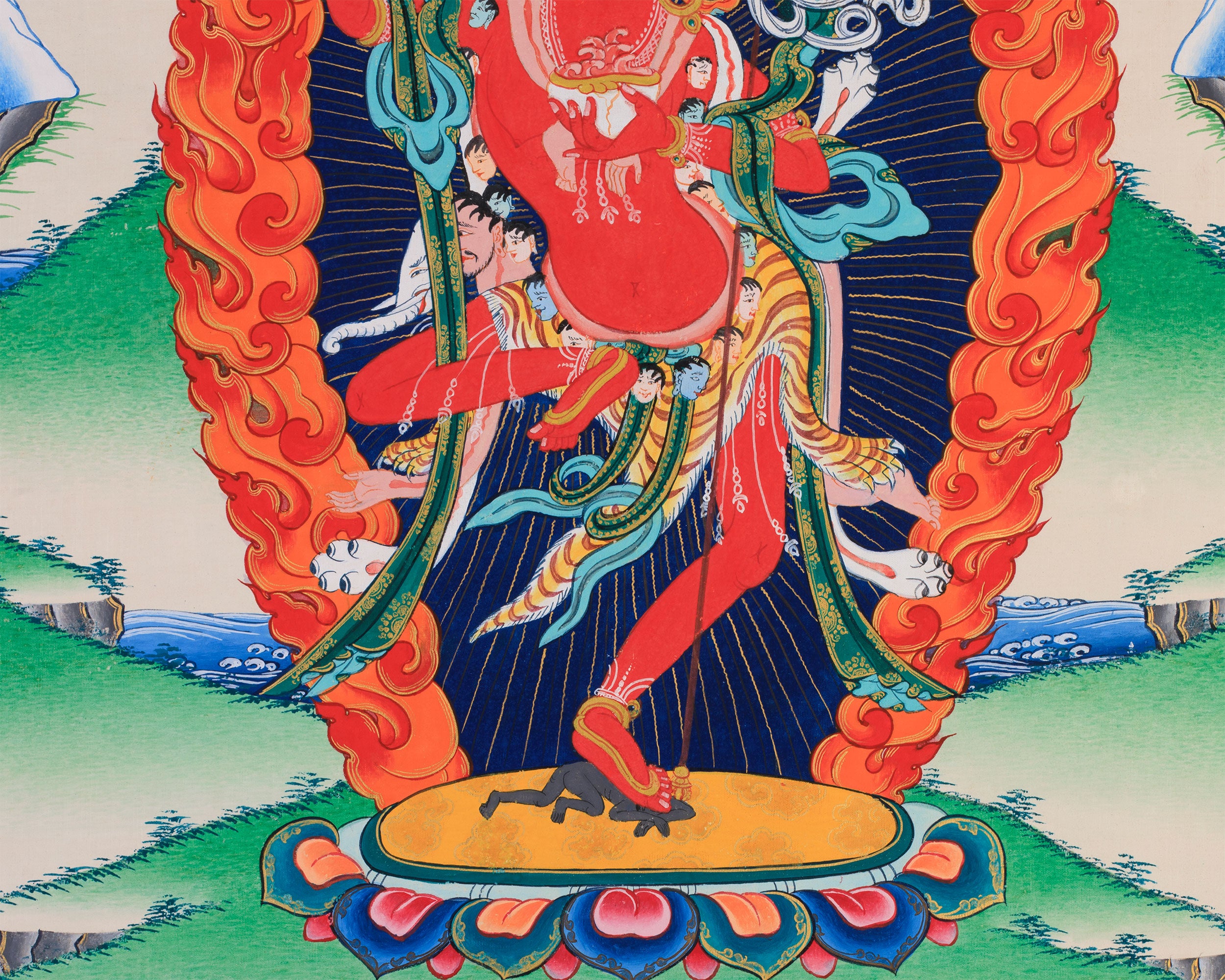Dakini Dorje Phagmo Thangka | Goddess of Transformation and Power