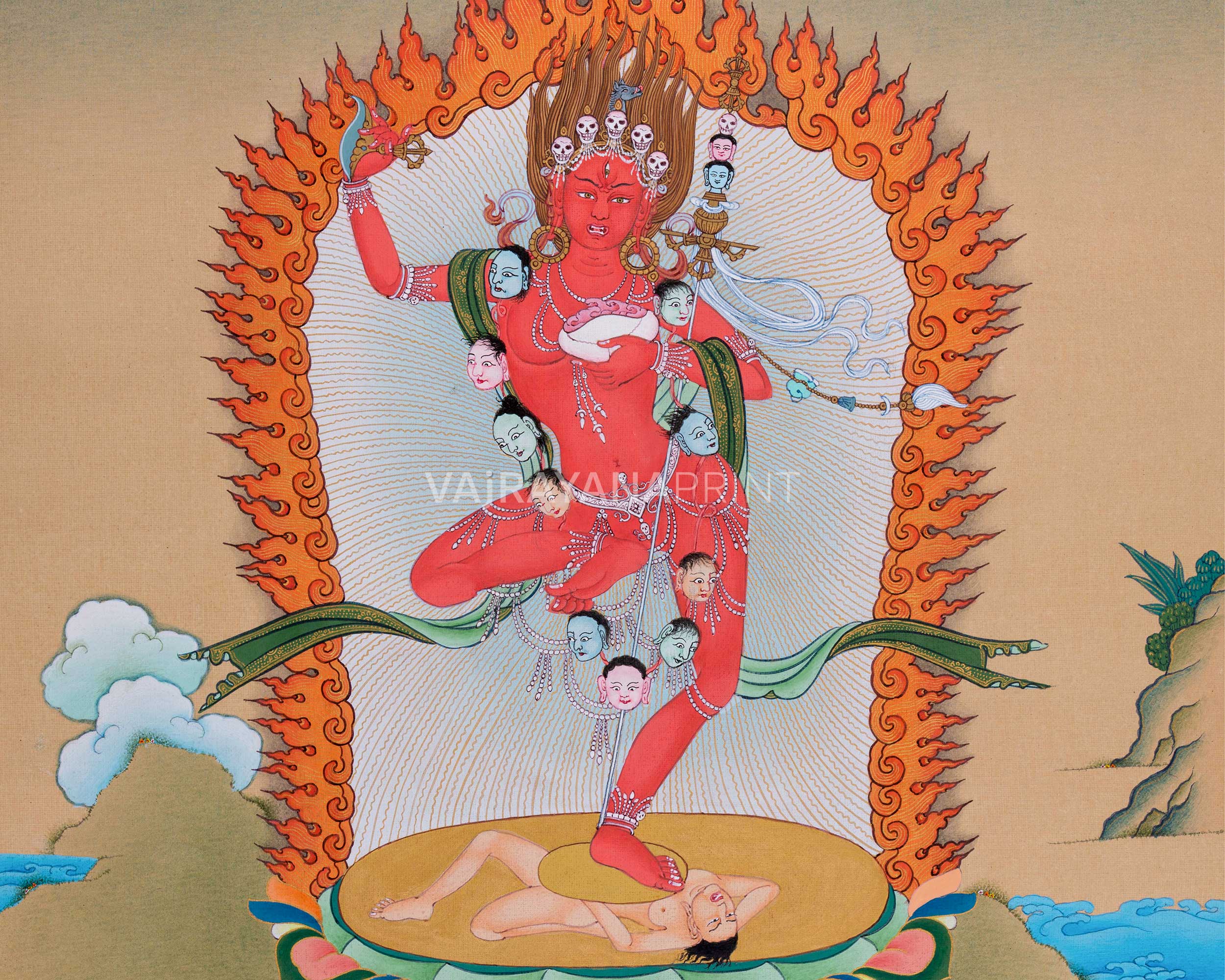 Dorje-Phagmo-Vajrayogini-Print Set