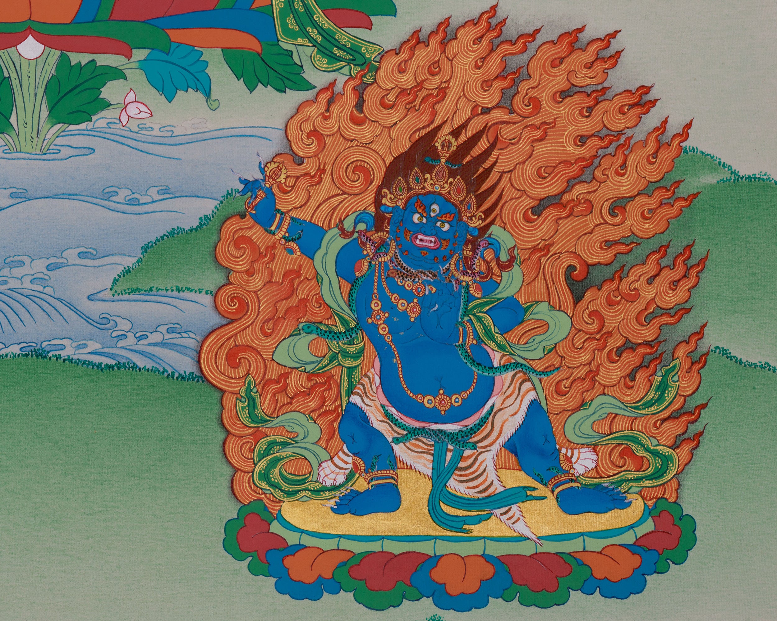 The Great Three Bodhisattvas | Manjushri, Avalokiteshvara & Vajrapani
