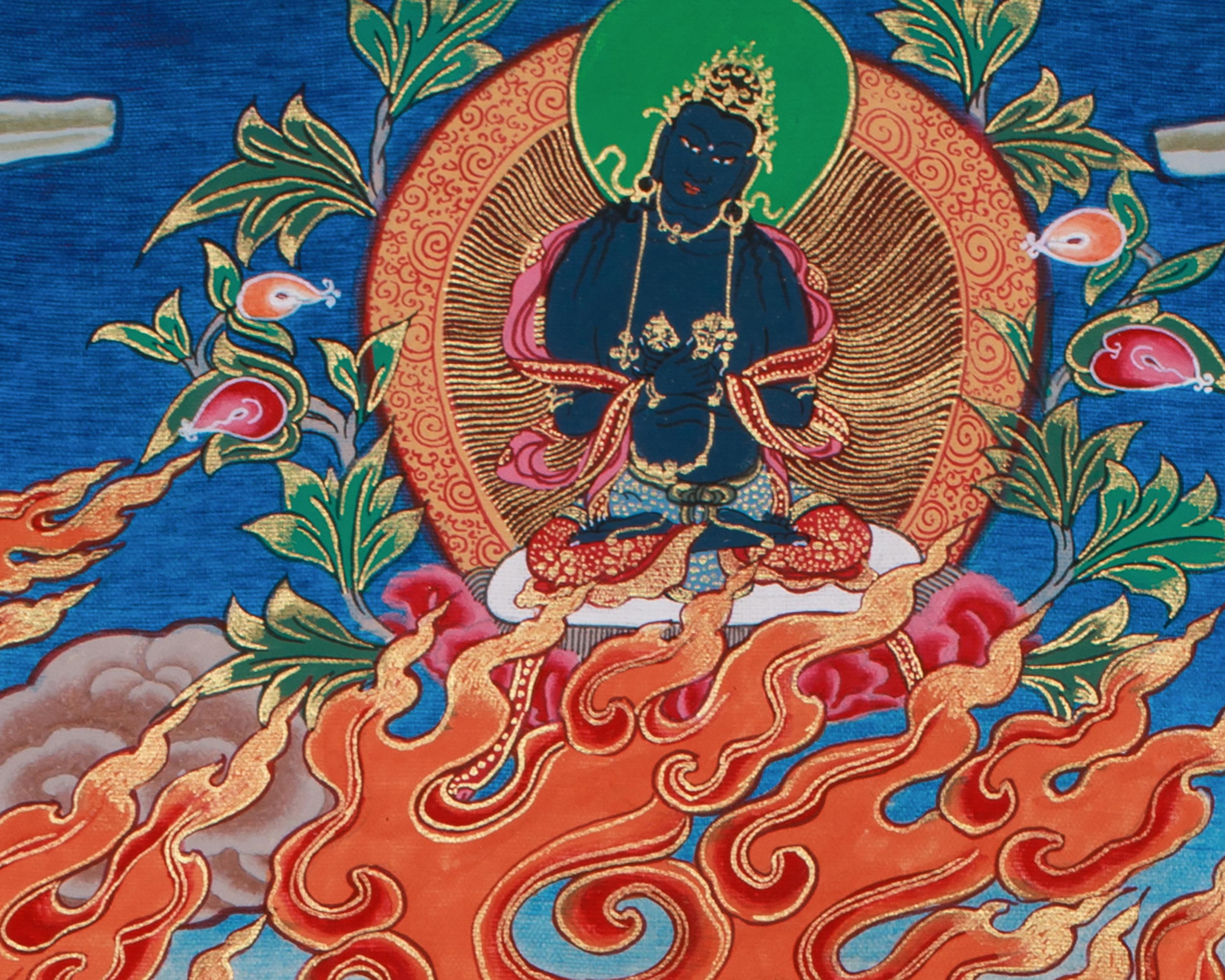 Fierce Yamantaka Thangka | Conqueror of Death and Ignorance