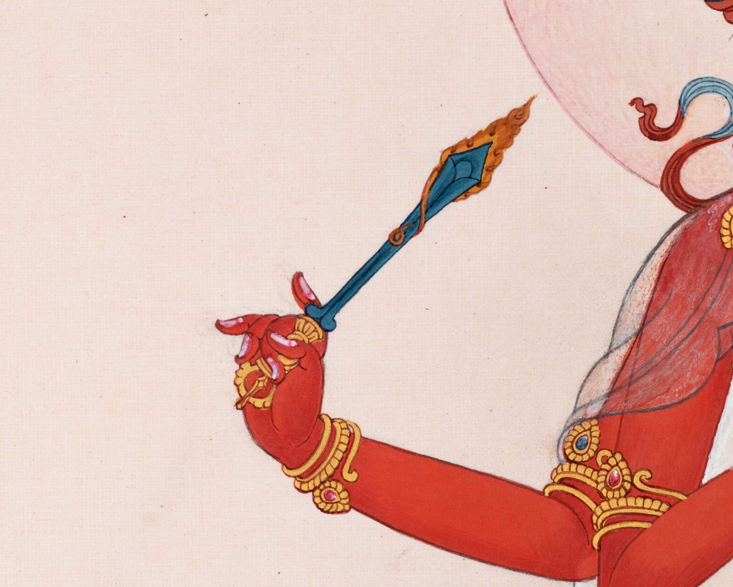 Trilokya Vijaya Tara | 21 Tara of Surya Gupta Thangka