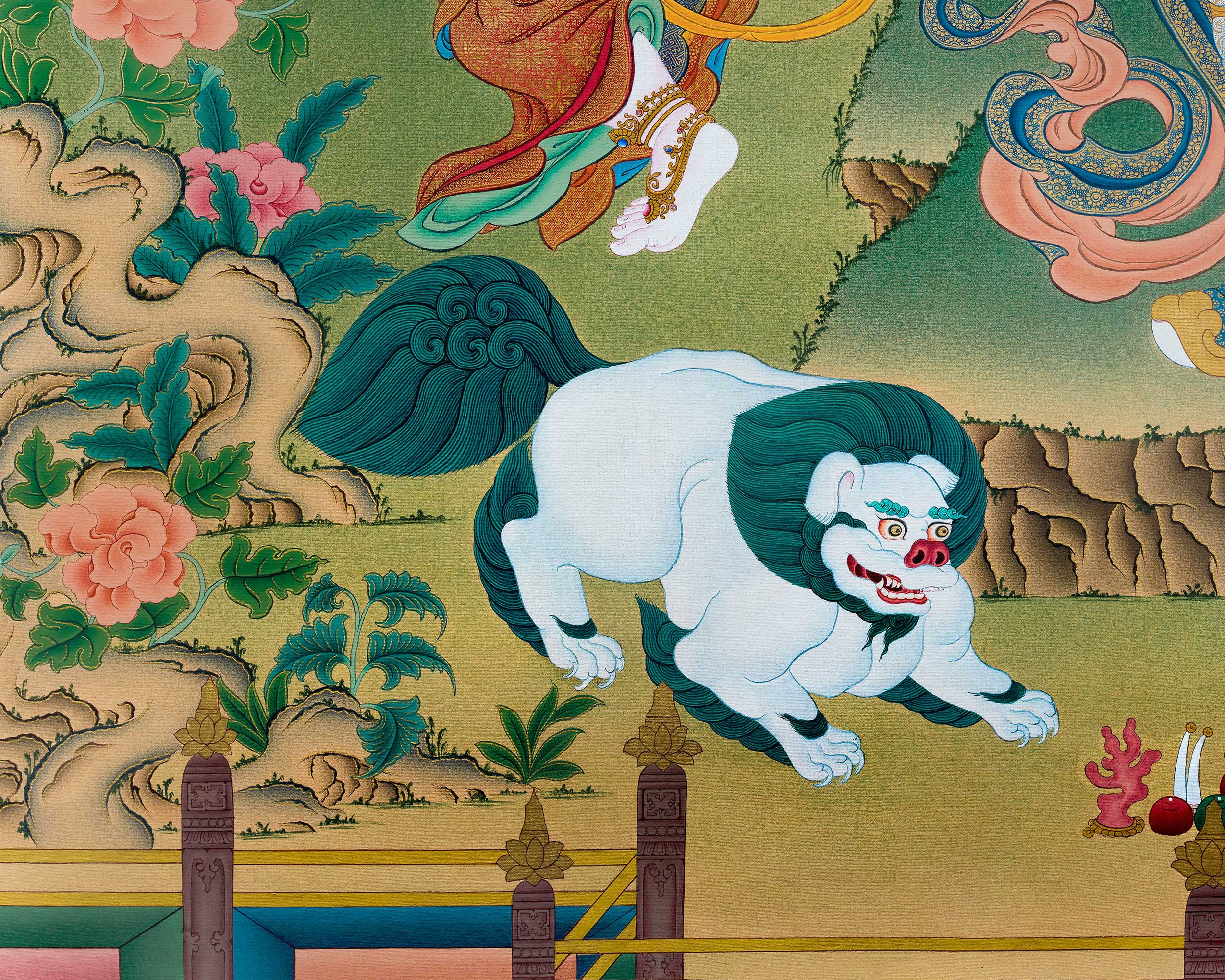 King of the East Dhritarashtra | Protector of the East in Buddhist Tradition