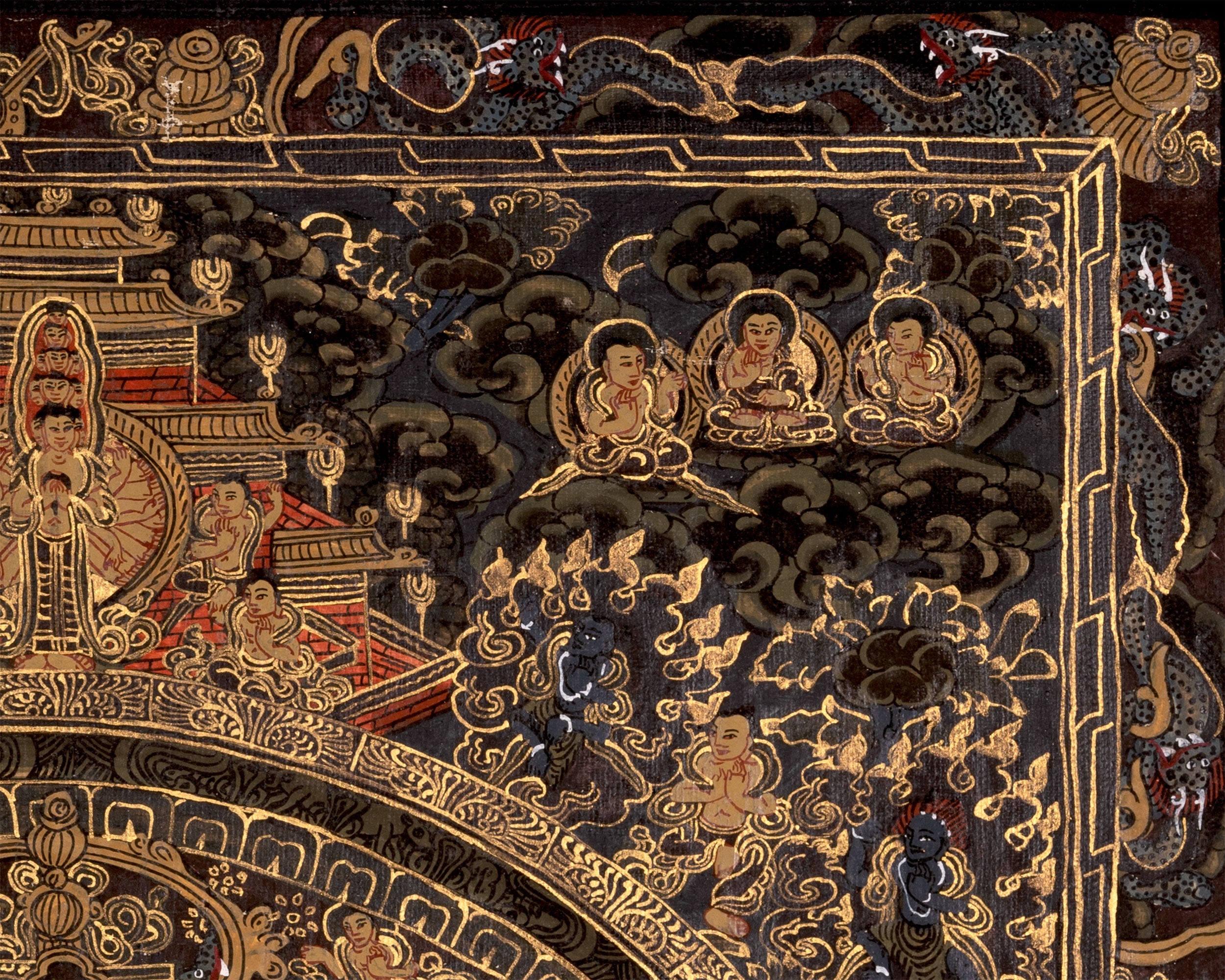 Shakyamuni Buddha Mandala Thangka | Wall Decoration Painting