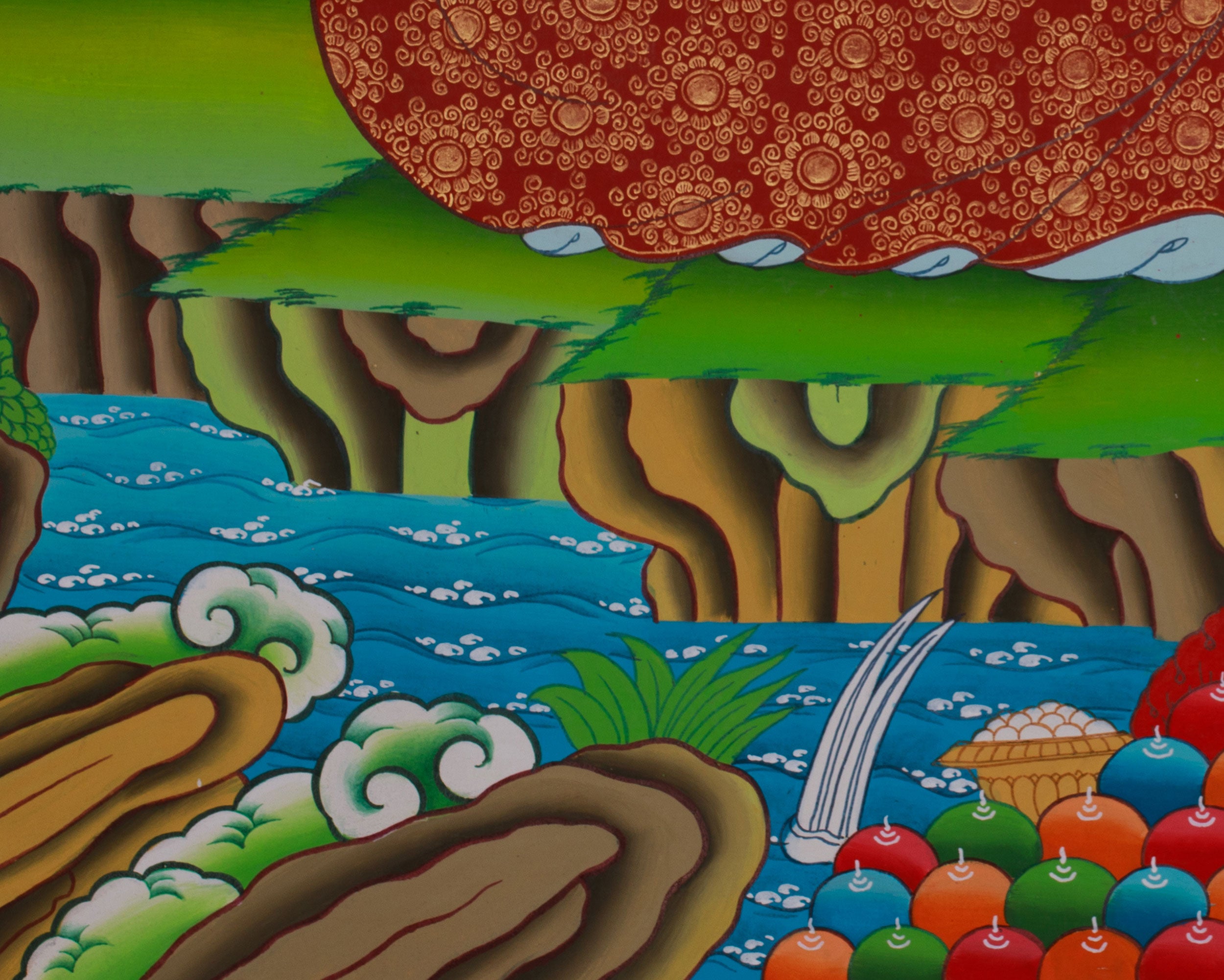 Achalanatha Thangka | Guardian of Wisdom and Obstacle Removal