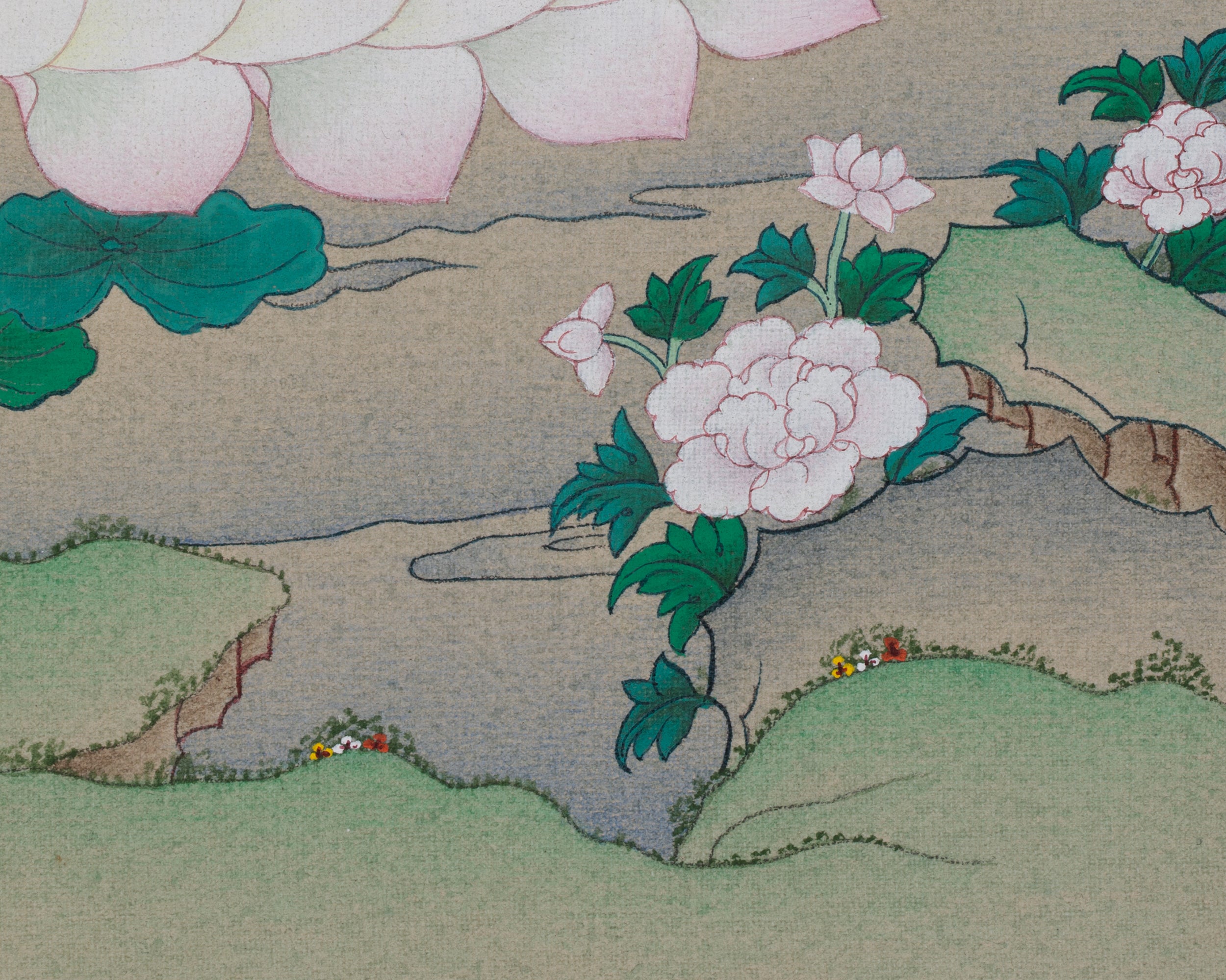 Traditional Bodhisattva Chenrezig | A Sacred Thangka of Compassion and Healing