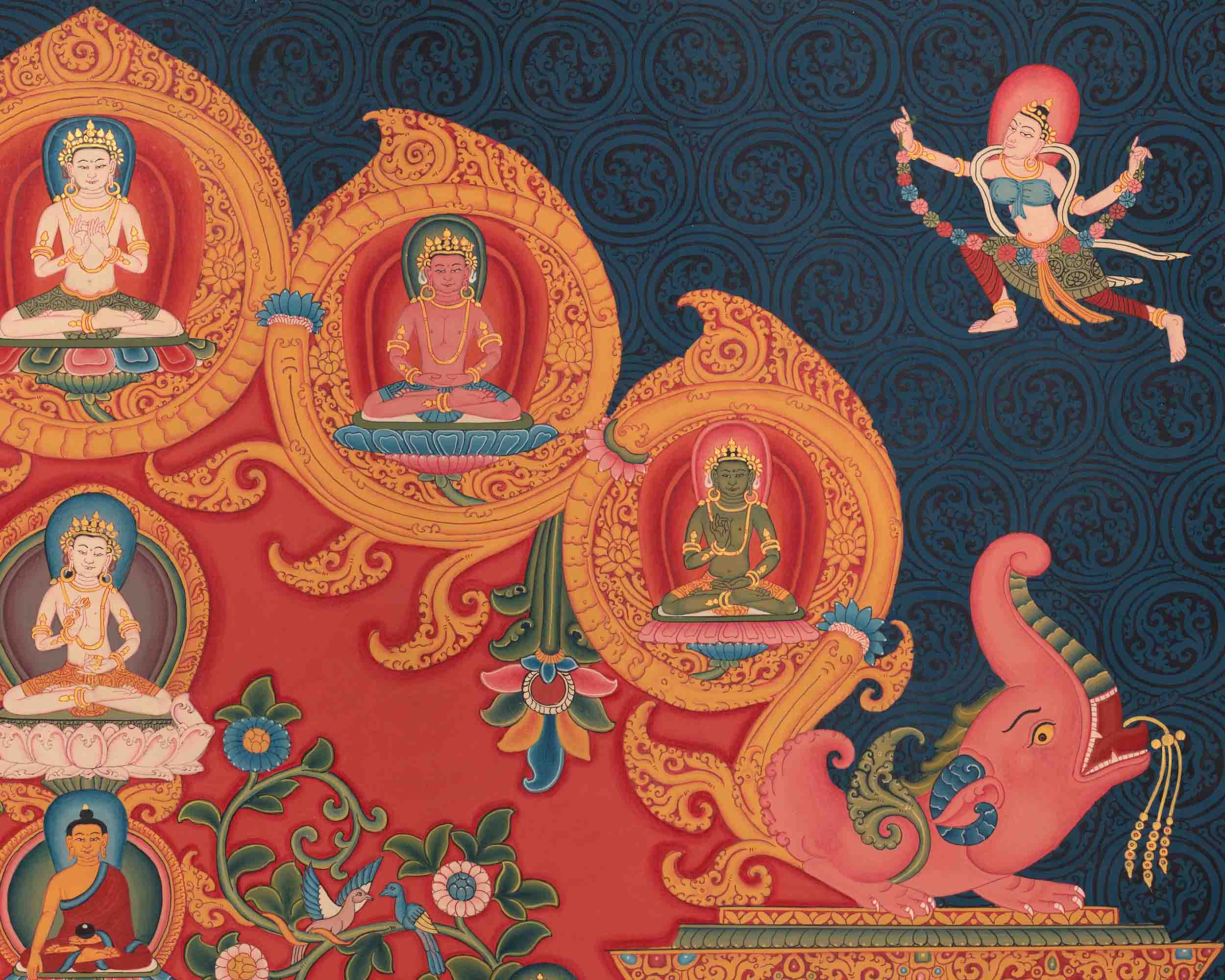 Chenresig Meditation| Thangka Art| Buddhist Art