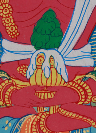 Longevity Buddha, Amitayus | Thangka for Healing and Long Life