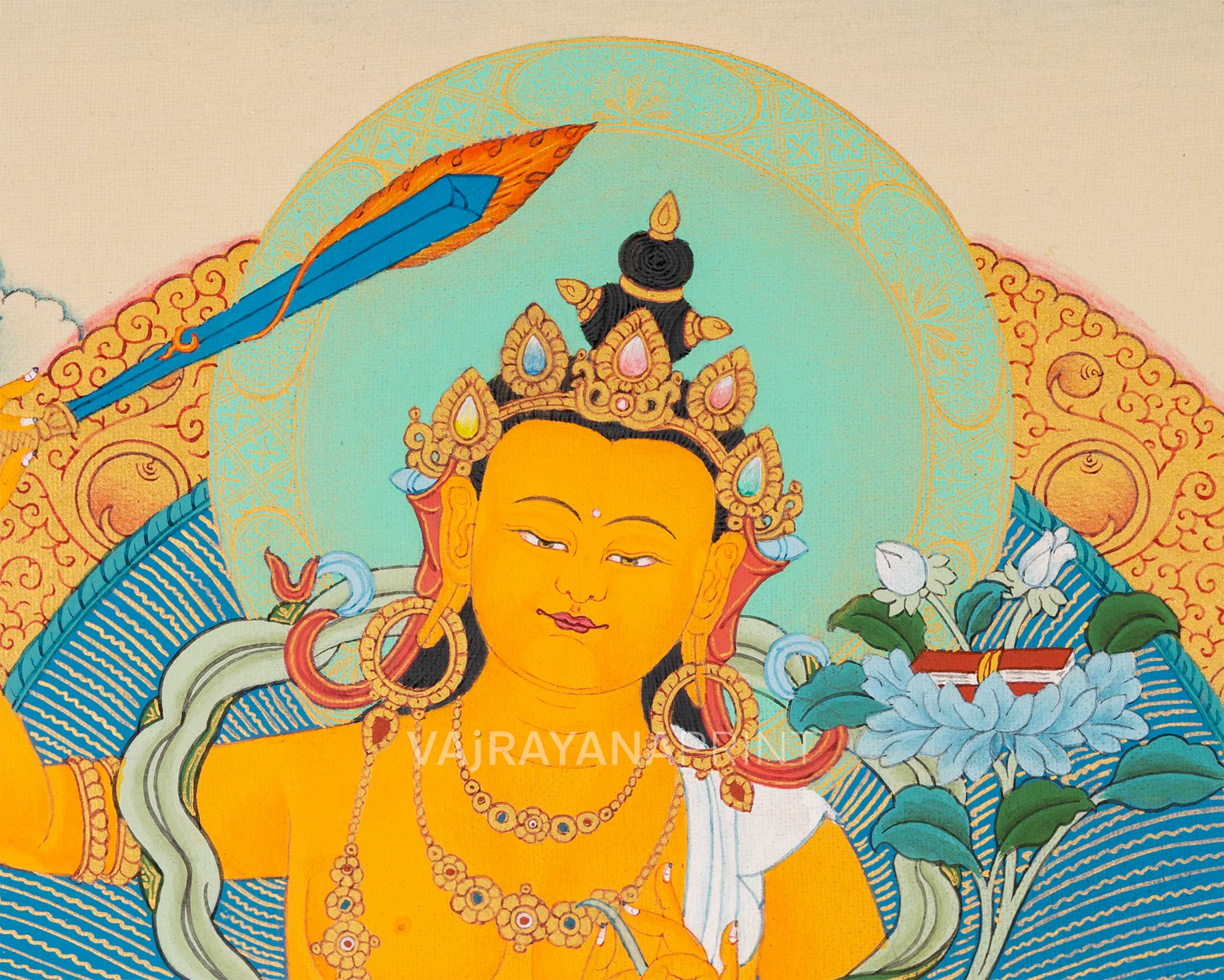 Chenresig-Manjushri-Vajrapani| Thangka Print Set