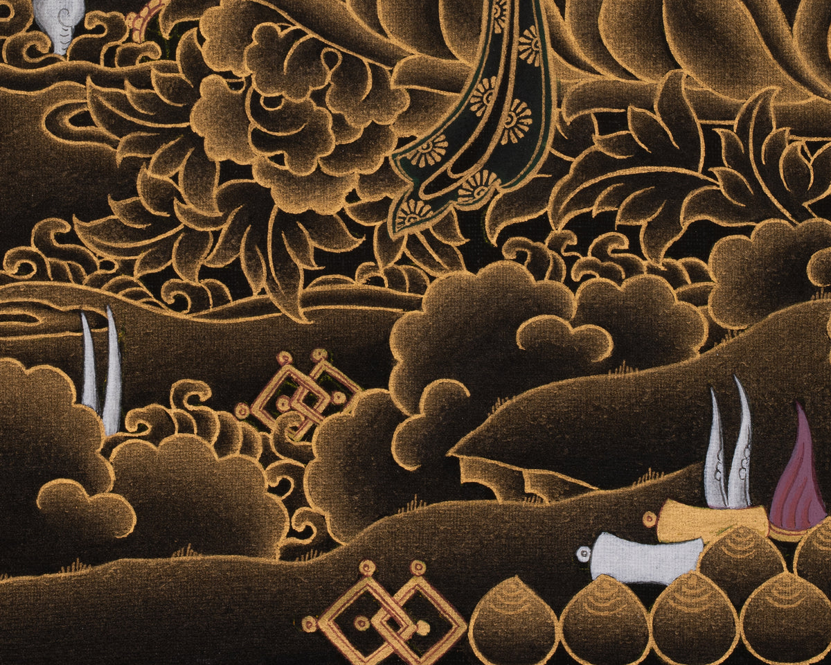 White Tara Tibetan Buddhist Art | Compassion and Longevity Deity