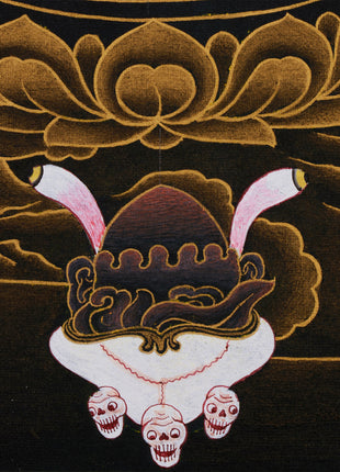 Troma Nagmo, A wrathful Dakini Thangka