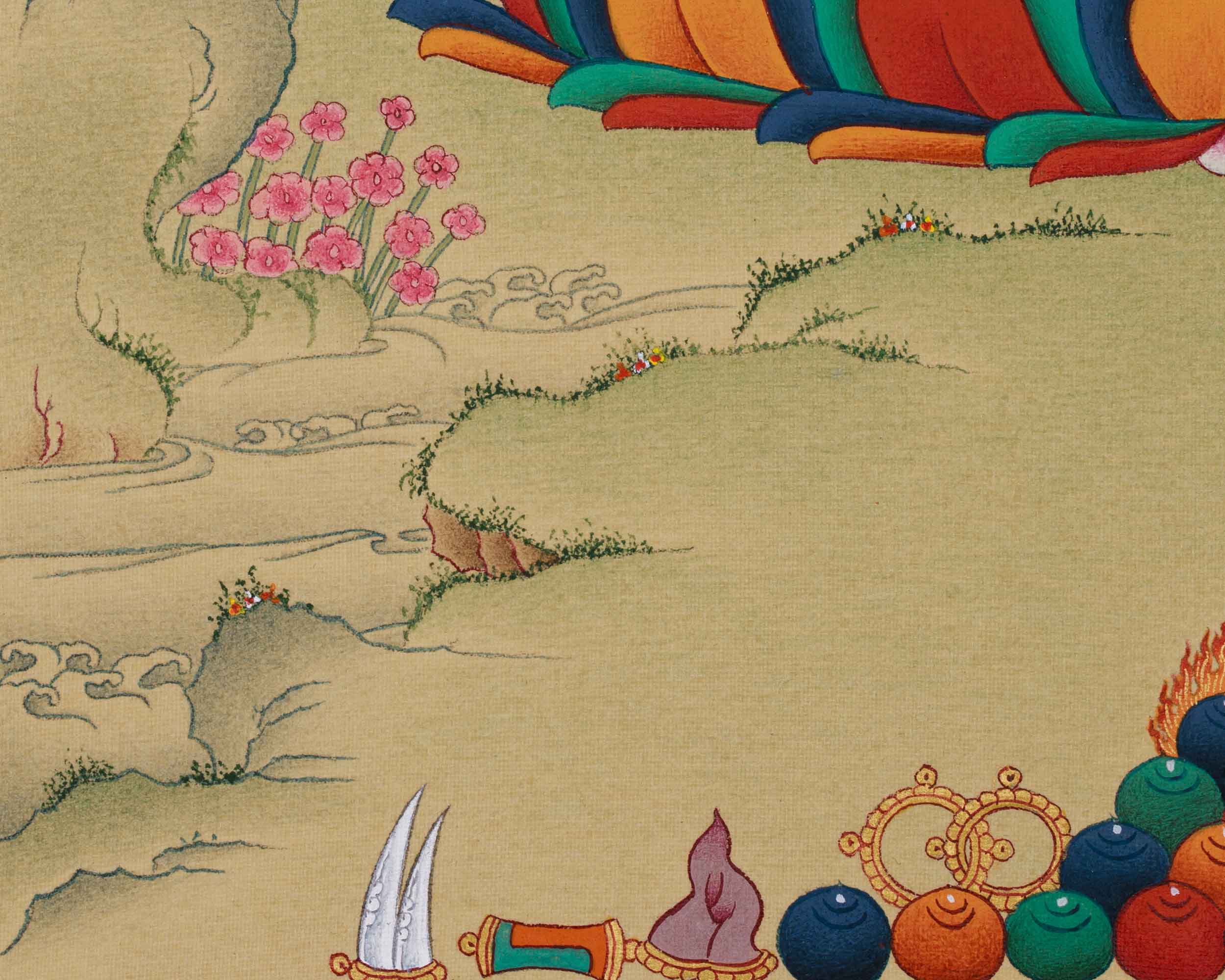 Sage of the Shakya Clan, Shakyamuni Buddha Thangka | Historical Buddha