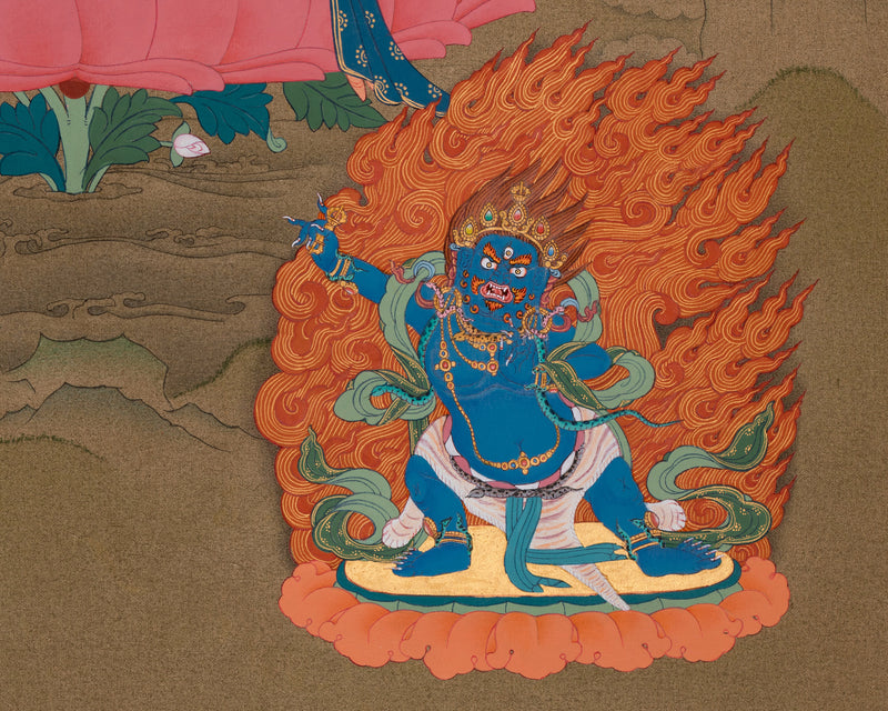 The Three Enlightened Bodhisattvas | Manjushri, Avalokiteshvara & Vajrapani