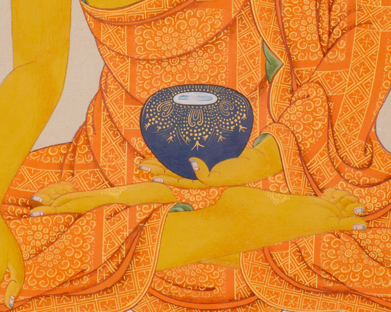 The Shakyamuni Buddha Thangka | Seated In Meditation