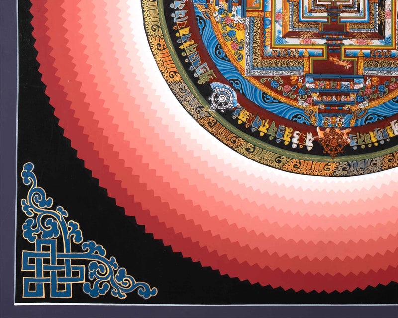 Kalachakra Mandala Thangka for Mediation Practice | Embrace the Transformative Power With Mandala | Tibetan Art