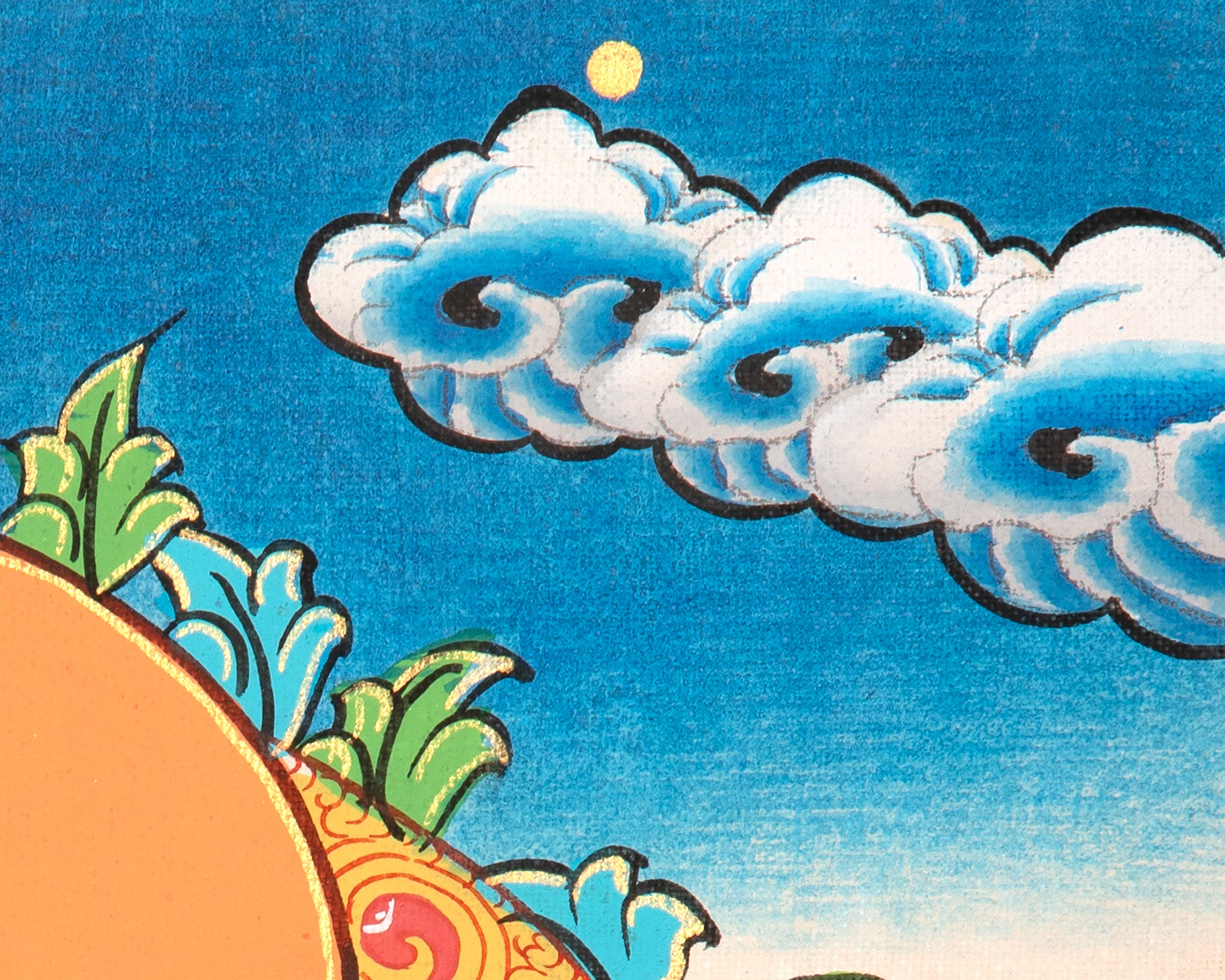 Chenrezig Thangka | Sacred Thangka Painting for Meditation and Good Luck