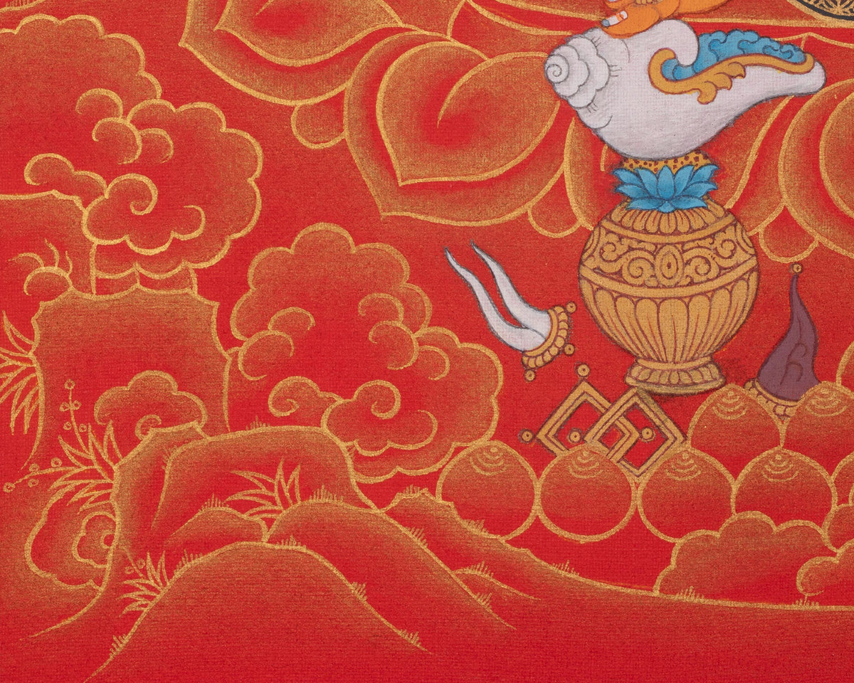 Buddhist Dzambhala Art | Sacred Representation of Generosity and Fortune