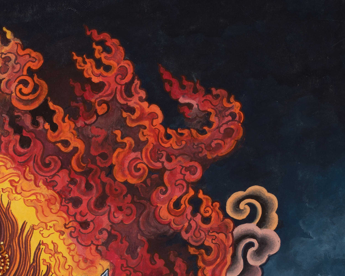 Sakya Mahakala Art | Protector of the Dharma | Destroyer of Illusion
