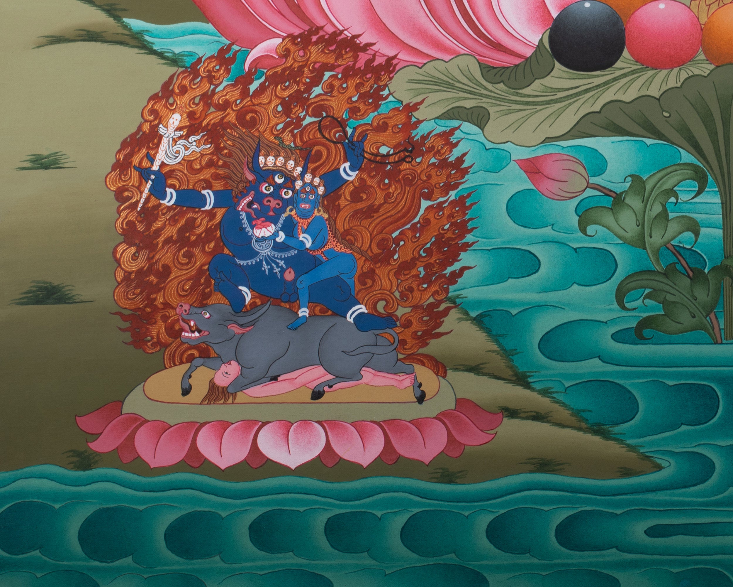 Dzambhala Tibetan Wealth Deity | Symbol of Spiritual and Material Prosperity