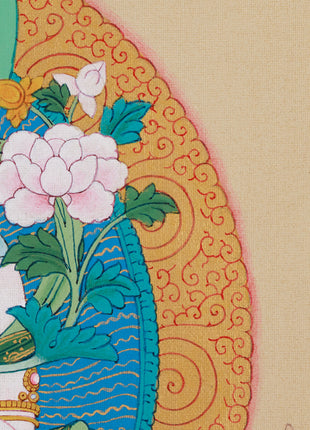 Goddess Tara Meditation Thangka | Protector of Sentient Beings