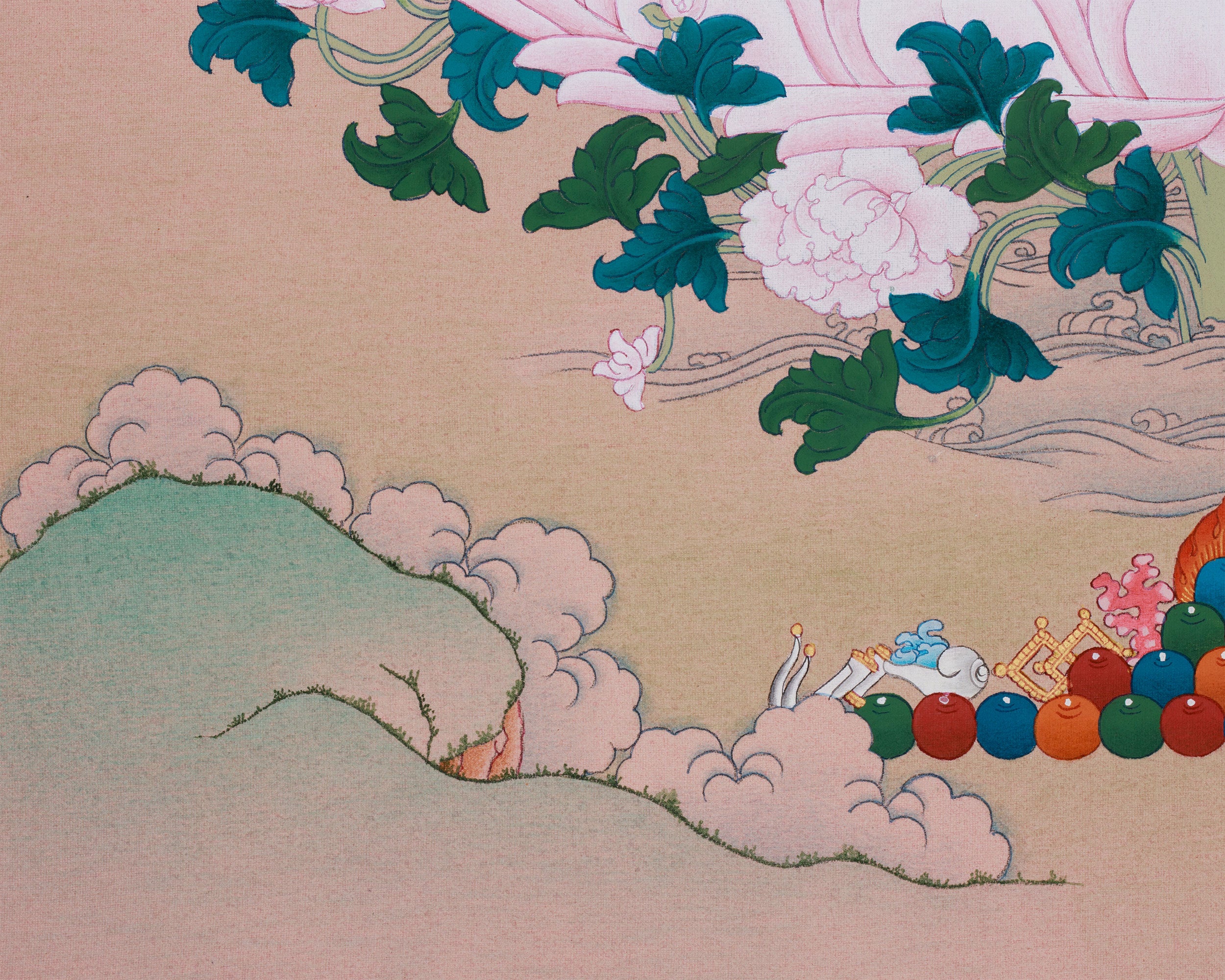 Chenrezig Buddha Painting | Deity of Universal Compassion and Boundless Mercy