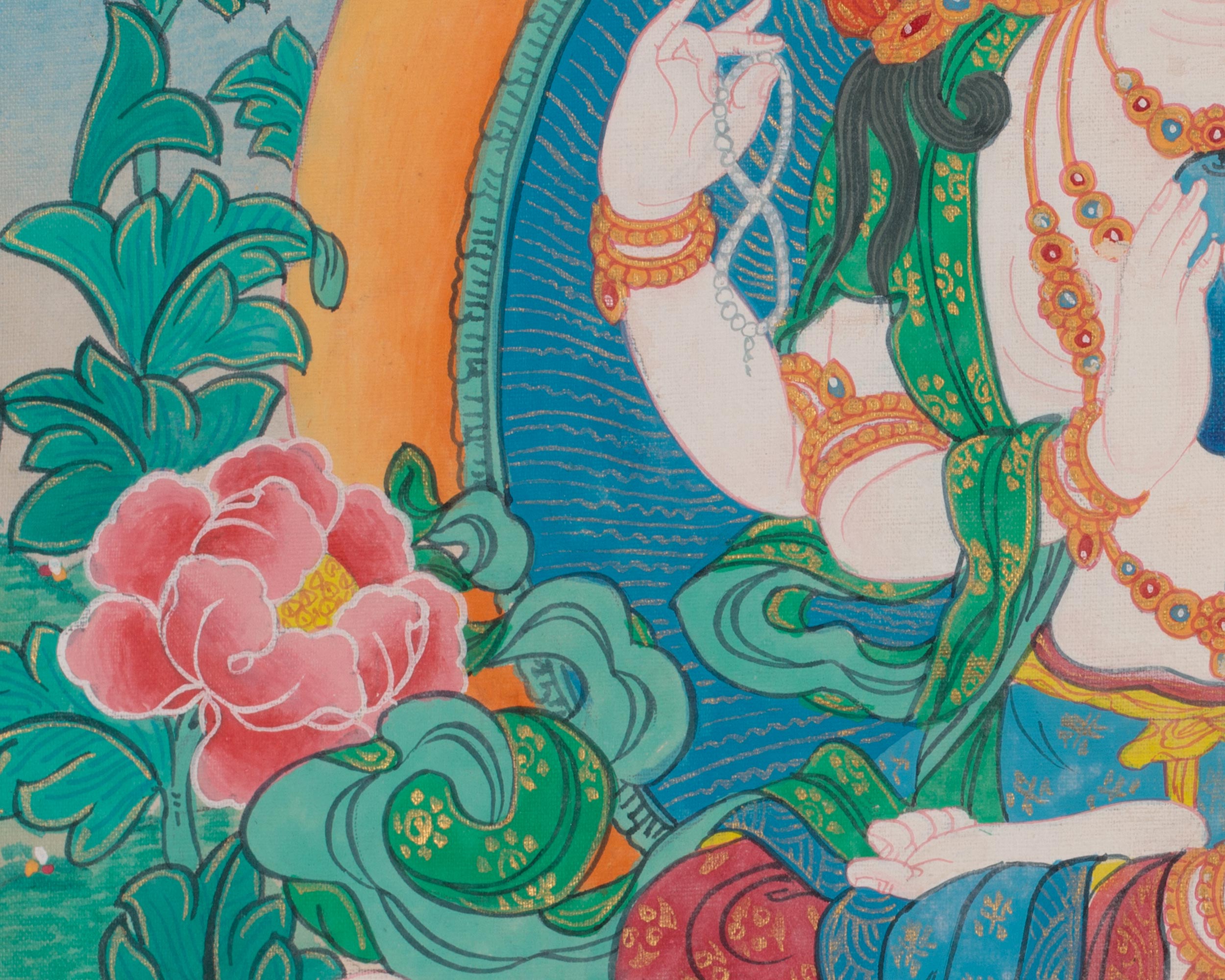 Chenrezig Bodhisattva of Great Compassion | 4 Armed Avalokiteshvara