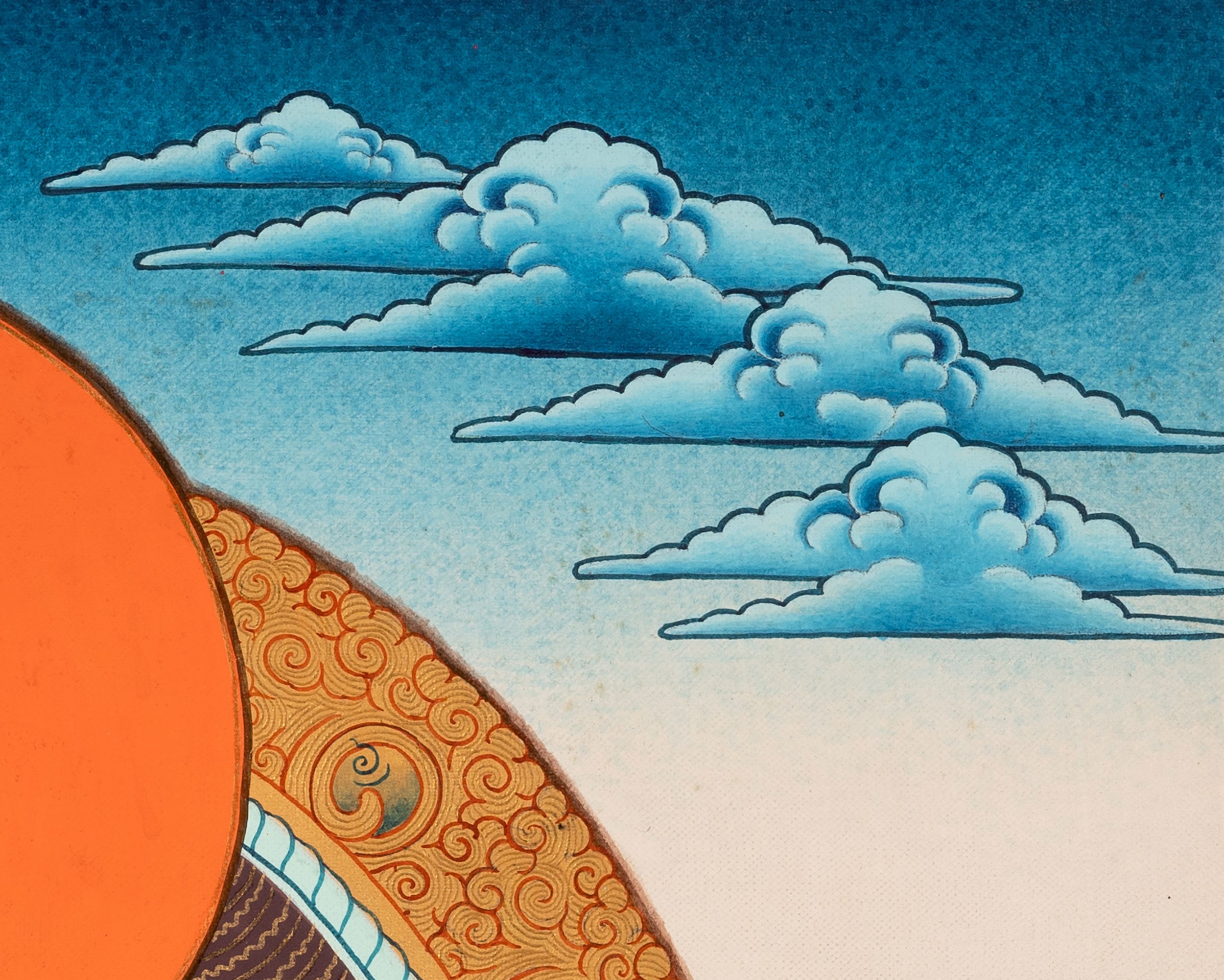 Medicine Buddha | Healing Buddha Thangka | Traditional Tibetan Paint