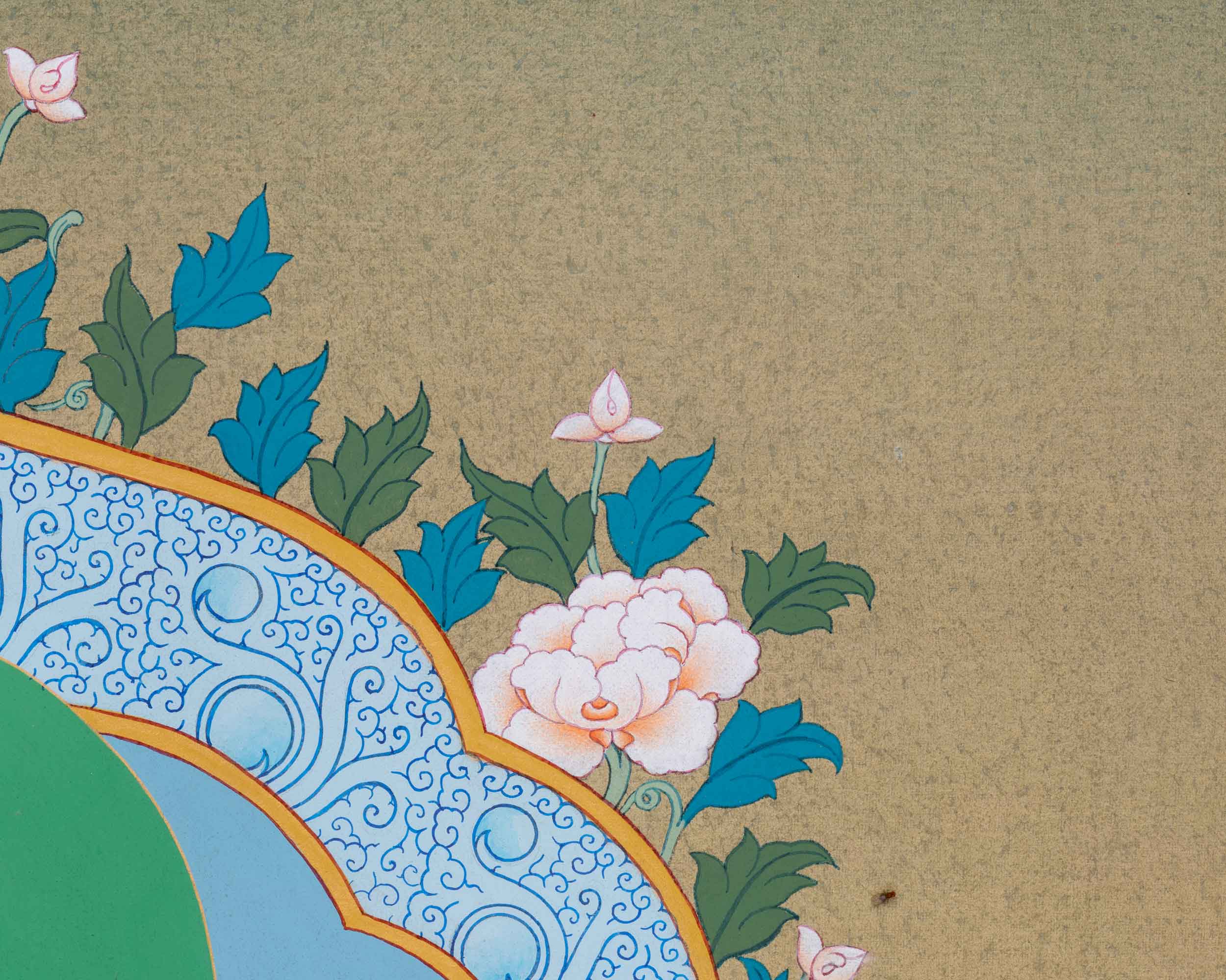 Maitreya Buddha Thangka Art | Guidance Towards Enlightenment and Compassion