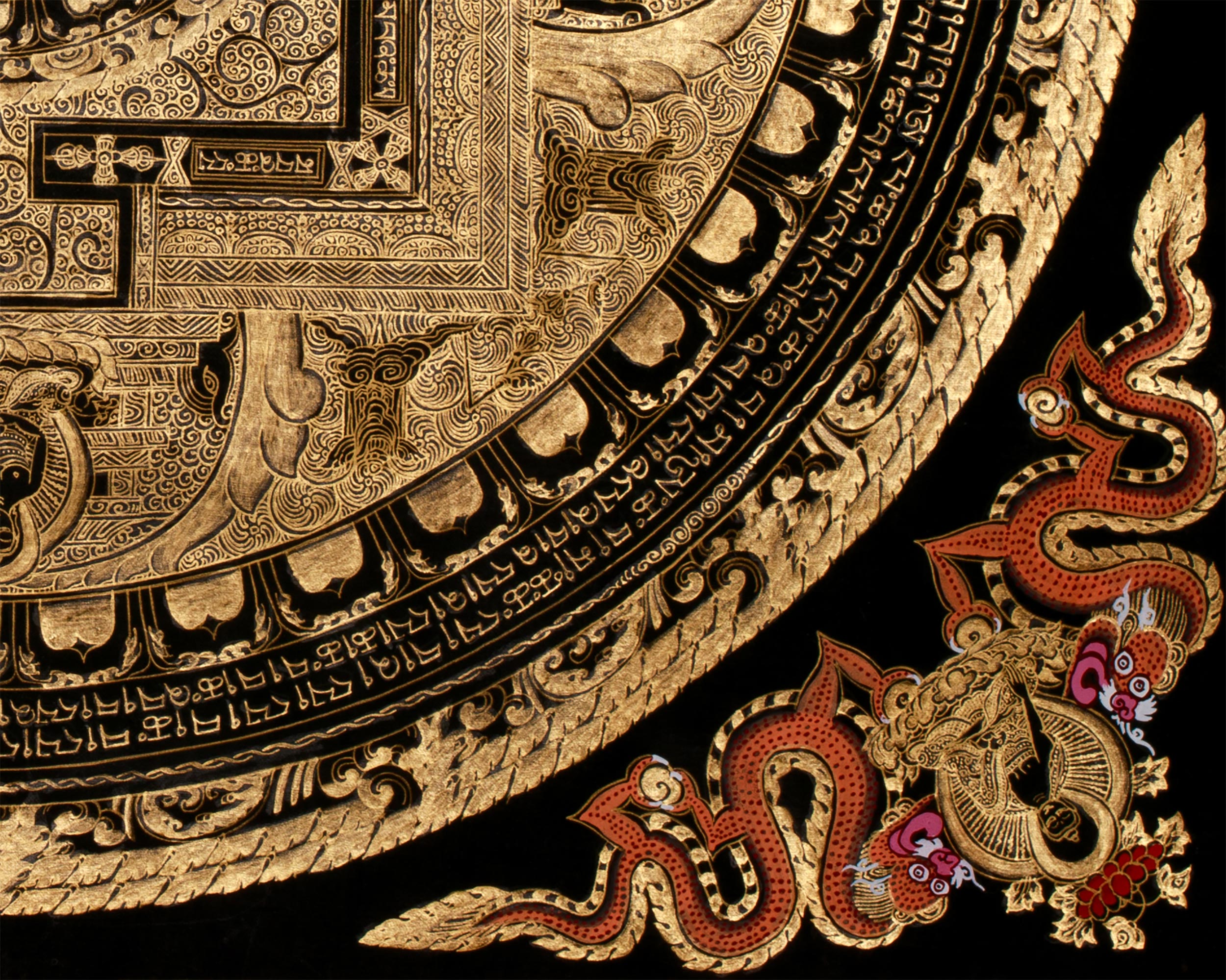 Manjushri Mandala Thangka | Unfolding the Path to Enlightenment