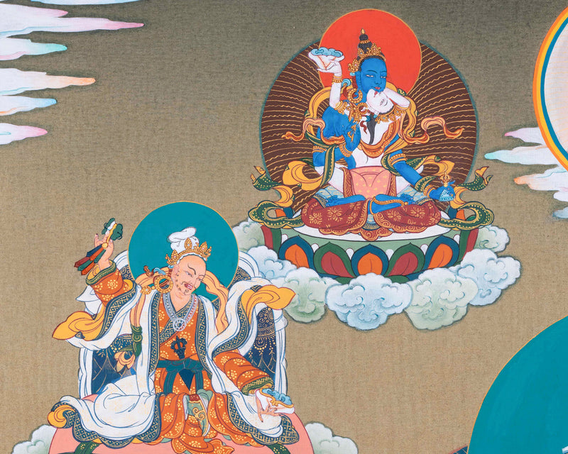 Guru Sangye Thangka | Guru Rinpoche's Eight Manifestation