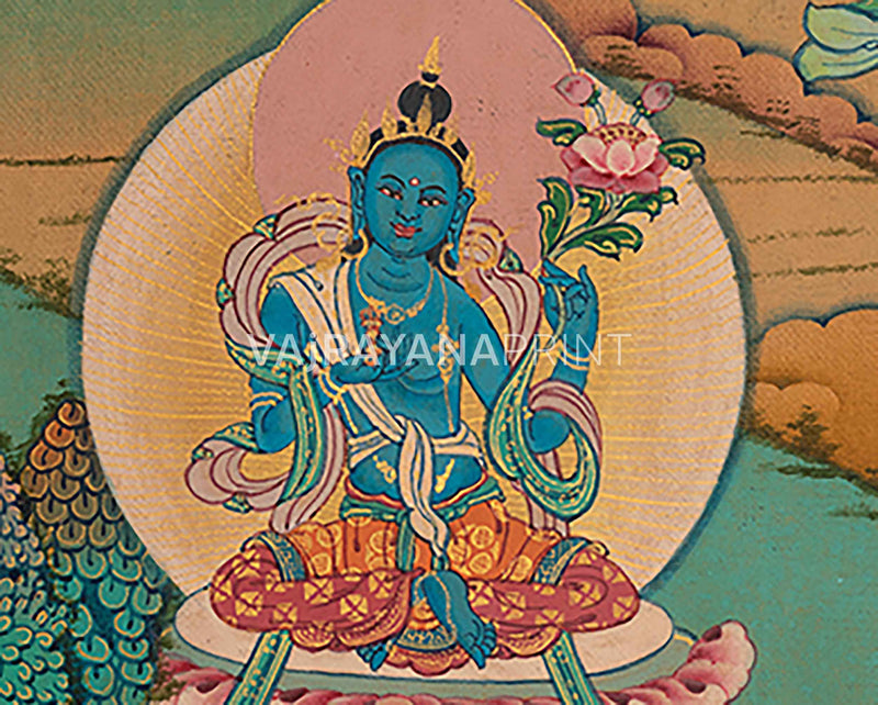 Mount Chenresig | Bodhisattva Art| Buddhist Wall Decor