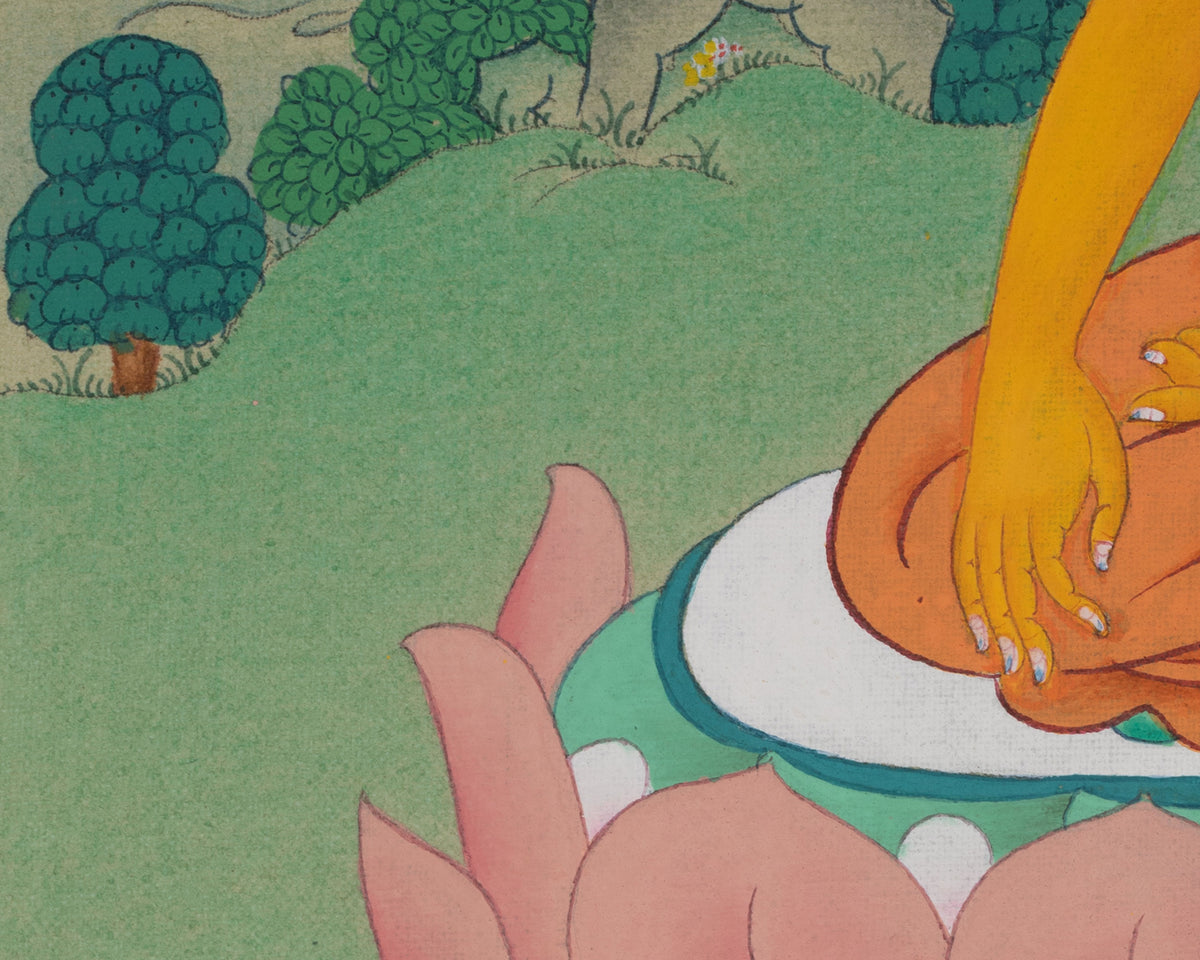 Shakyamuni Meditation Art | Historical Founder of Buddhism