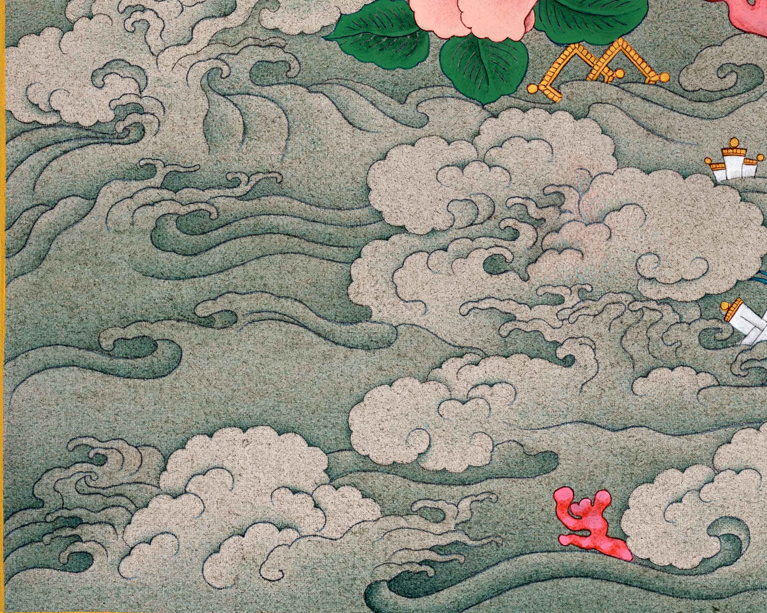 Chenrezig's Four Arms of Compassion | Avalokiteshvara Thangka | Sacred Meditative Art