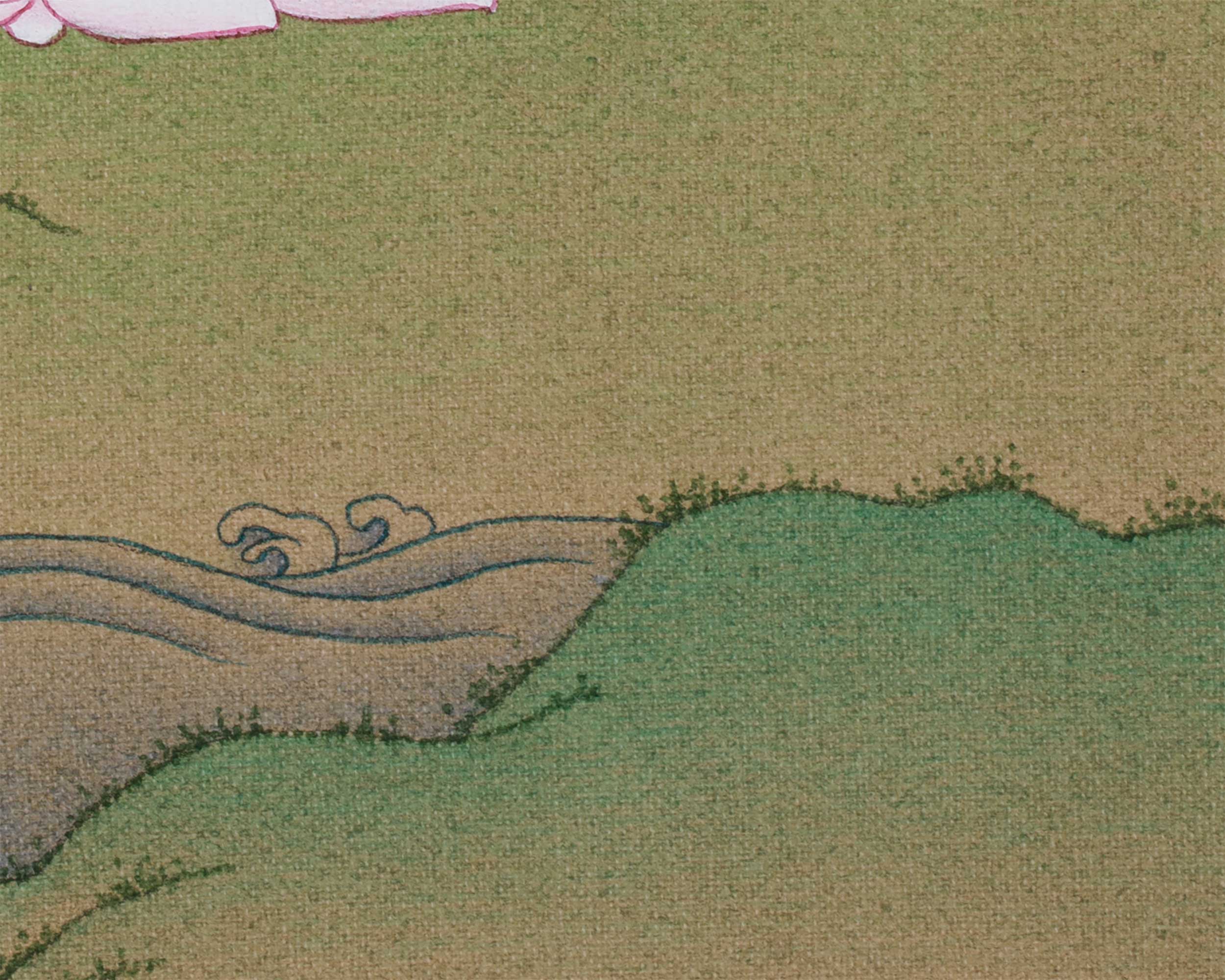 Buddha of Purification Vajrasattva Thangka | A Peaceful Deity