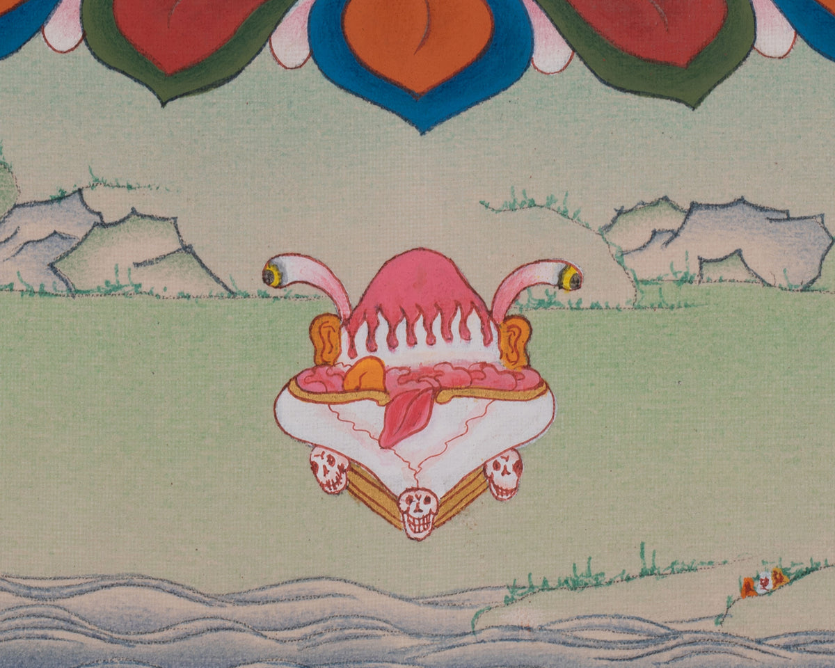 Chakrasamvara Spiritual Artwork | Represents The Highest State of Enlightenment And Supreme Bliss